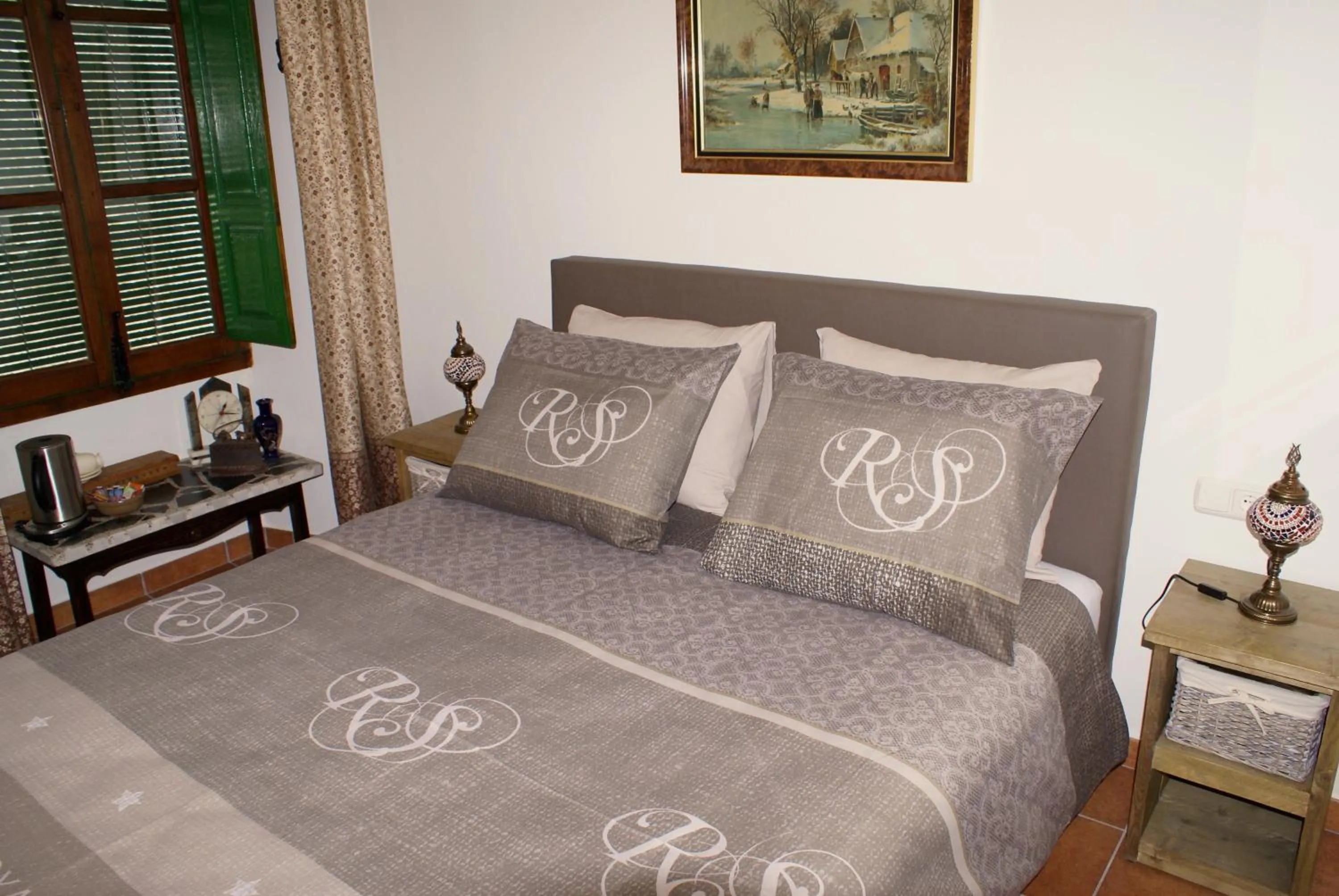 Bed in La Cañota King Rooms Adults Only