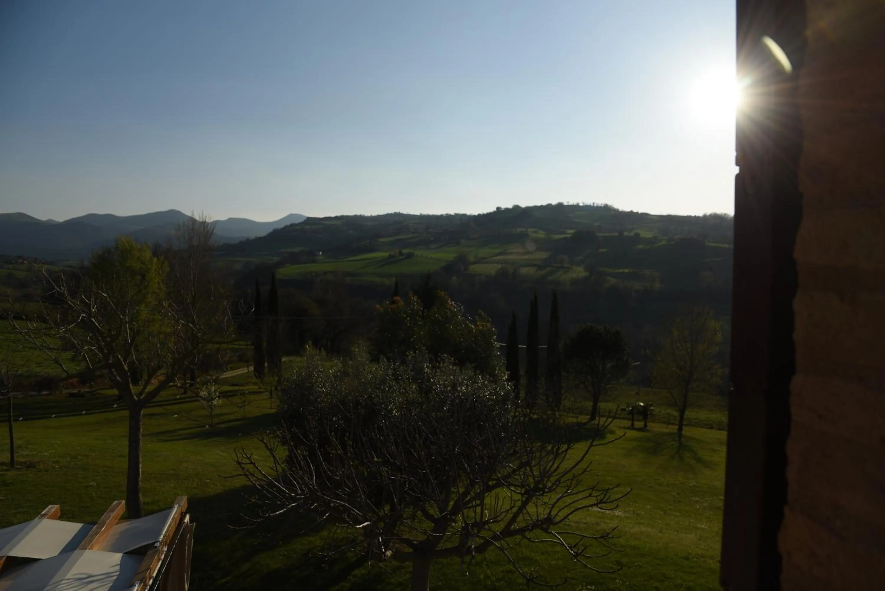View (from property/room) in Quelli del Picchio