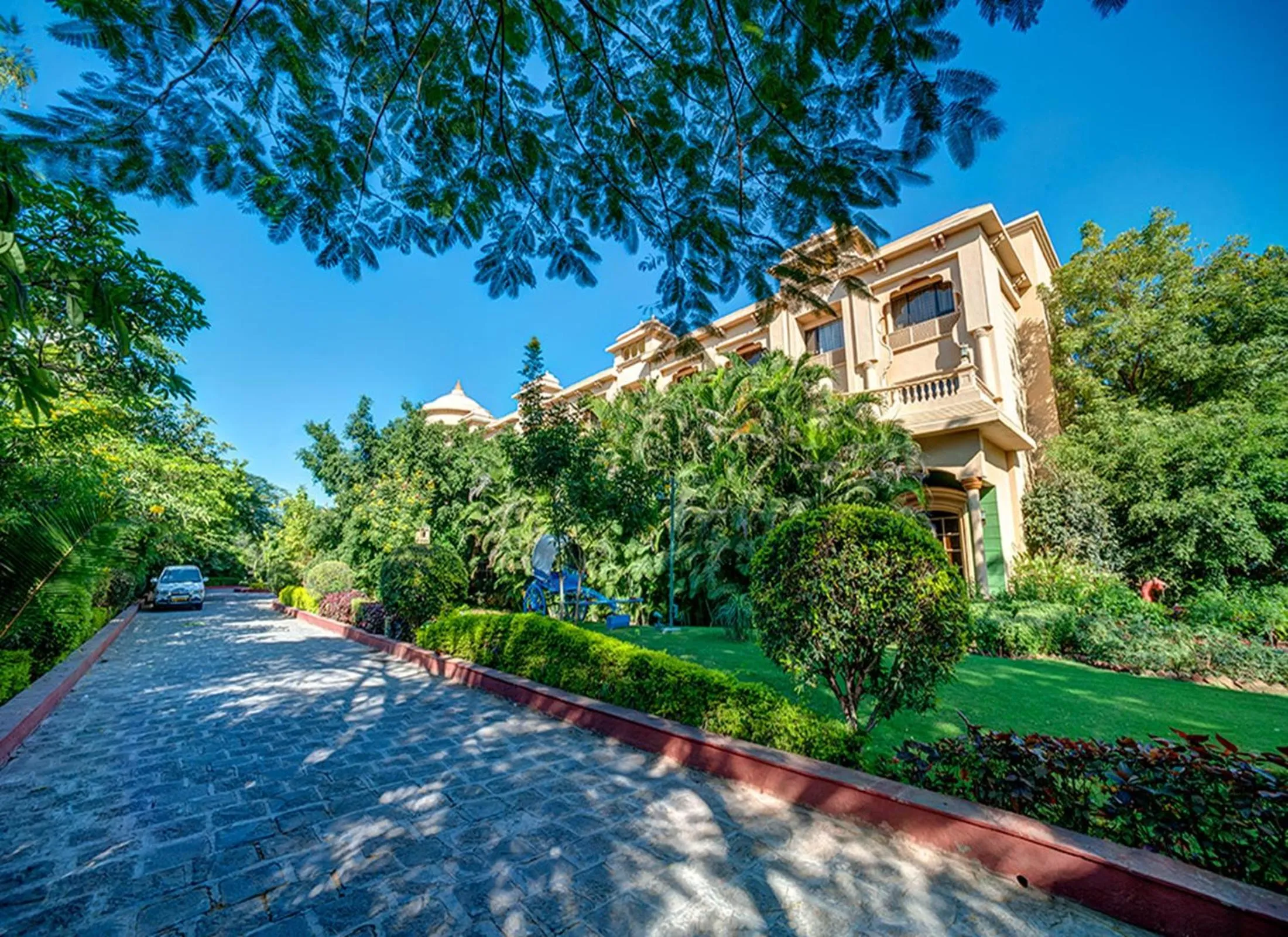 Garden view in Renest Shraddha Inn - Shirdi