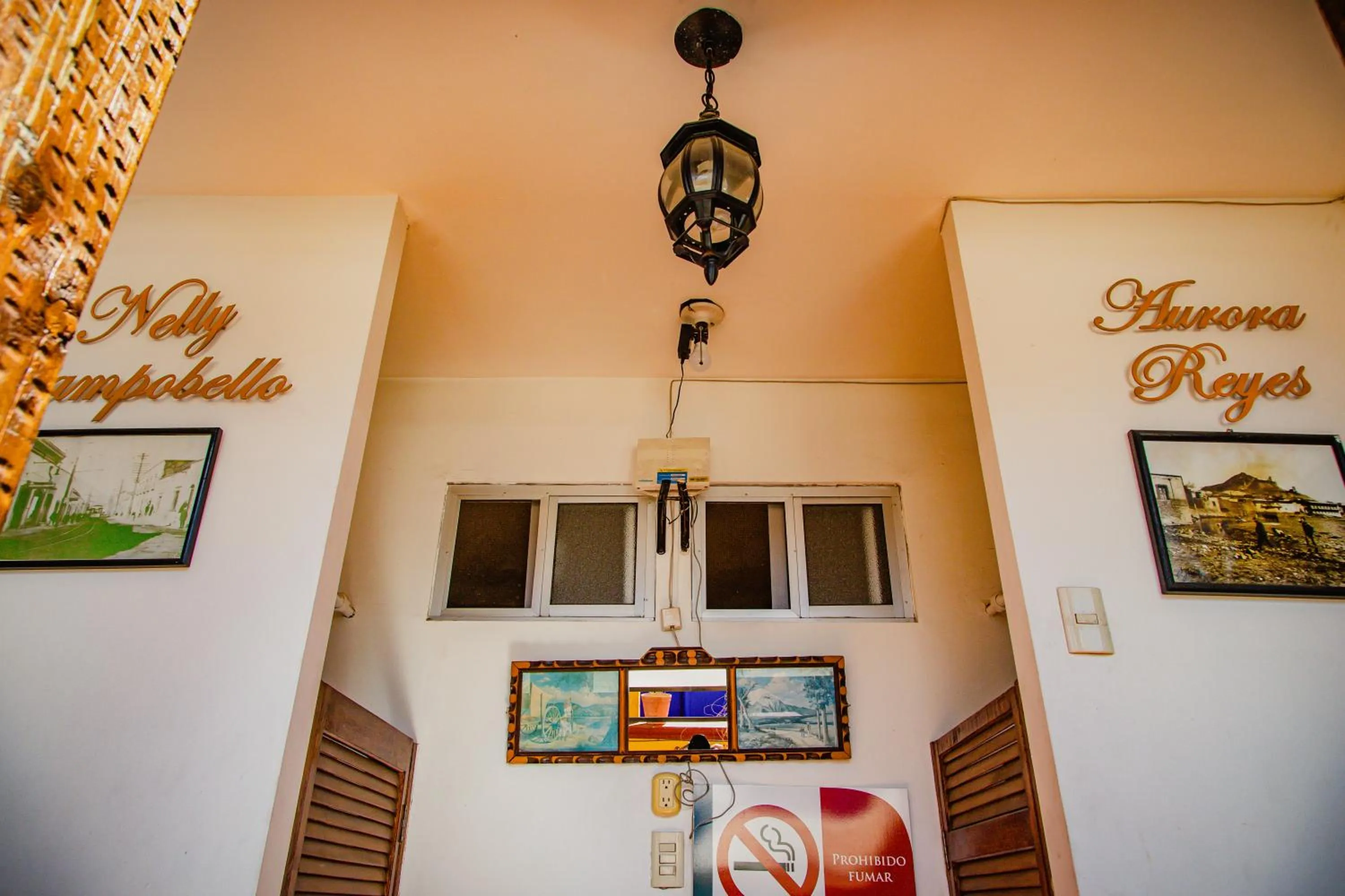 Decorative detail in HOTEL BOUTIQUE EL VIEJO MUNDO