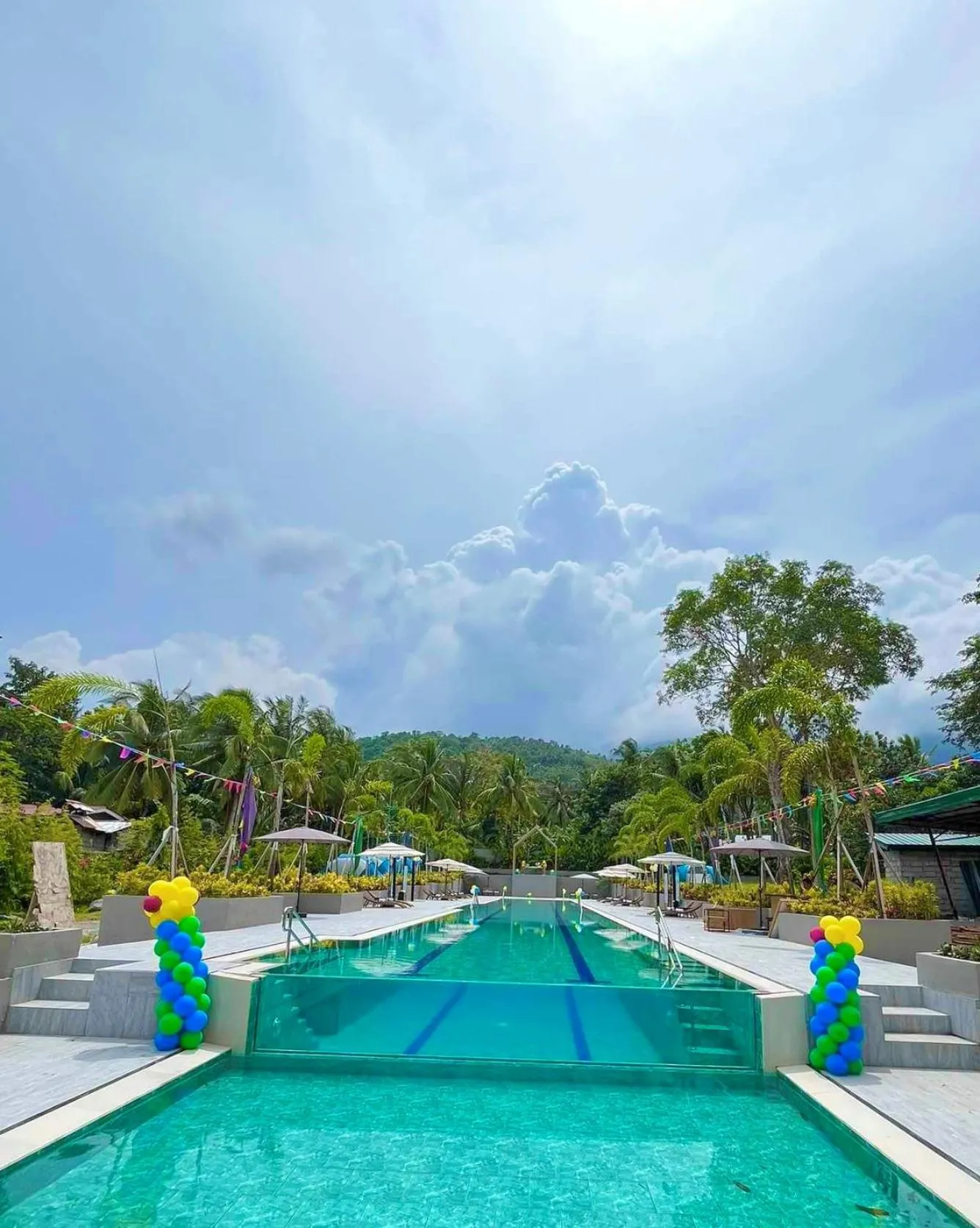 Swimming pool in Lanzones Cabana