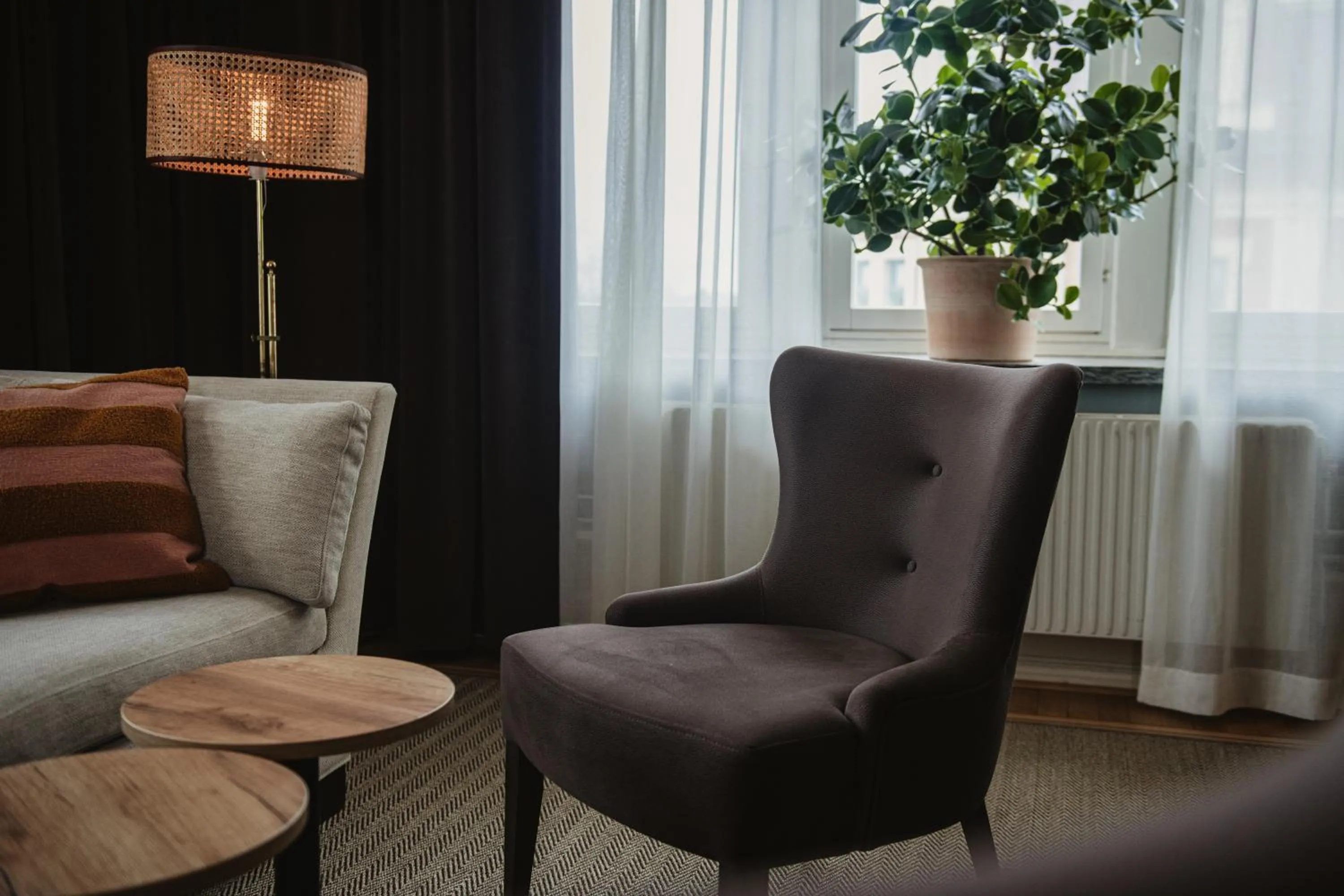 Seating area in Home Hotel Christian IV