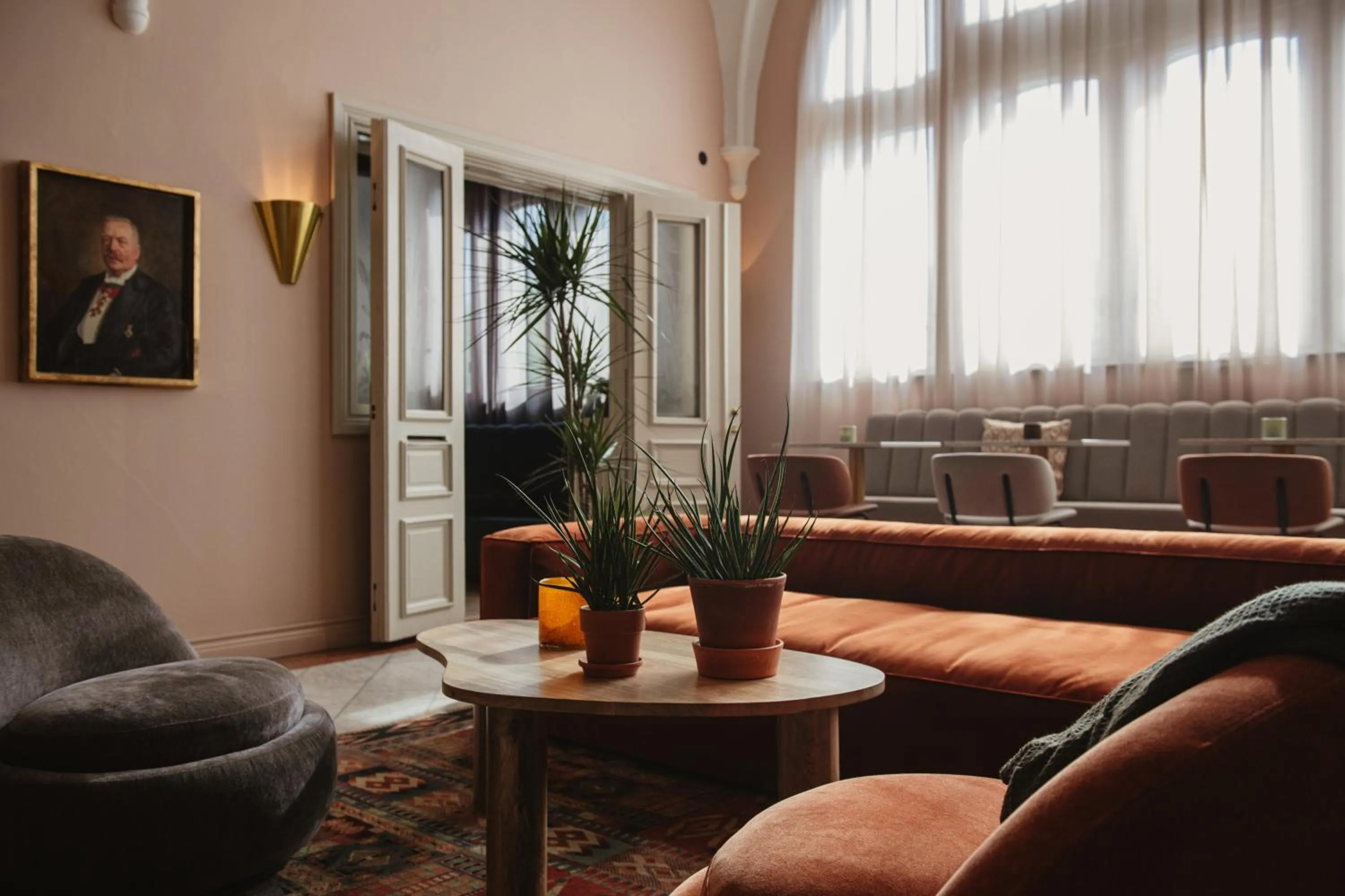 Living room in Home Hotel Christian IV