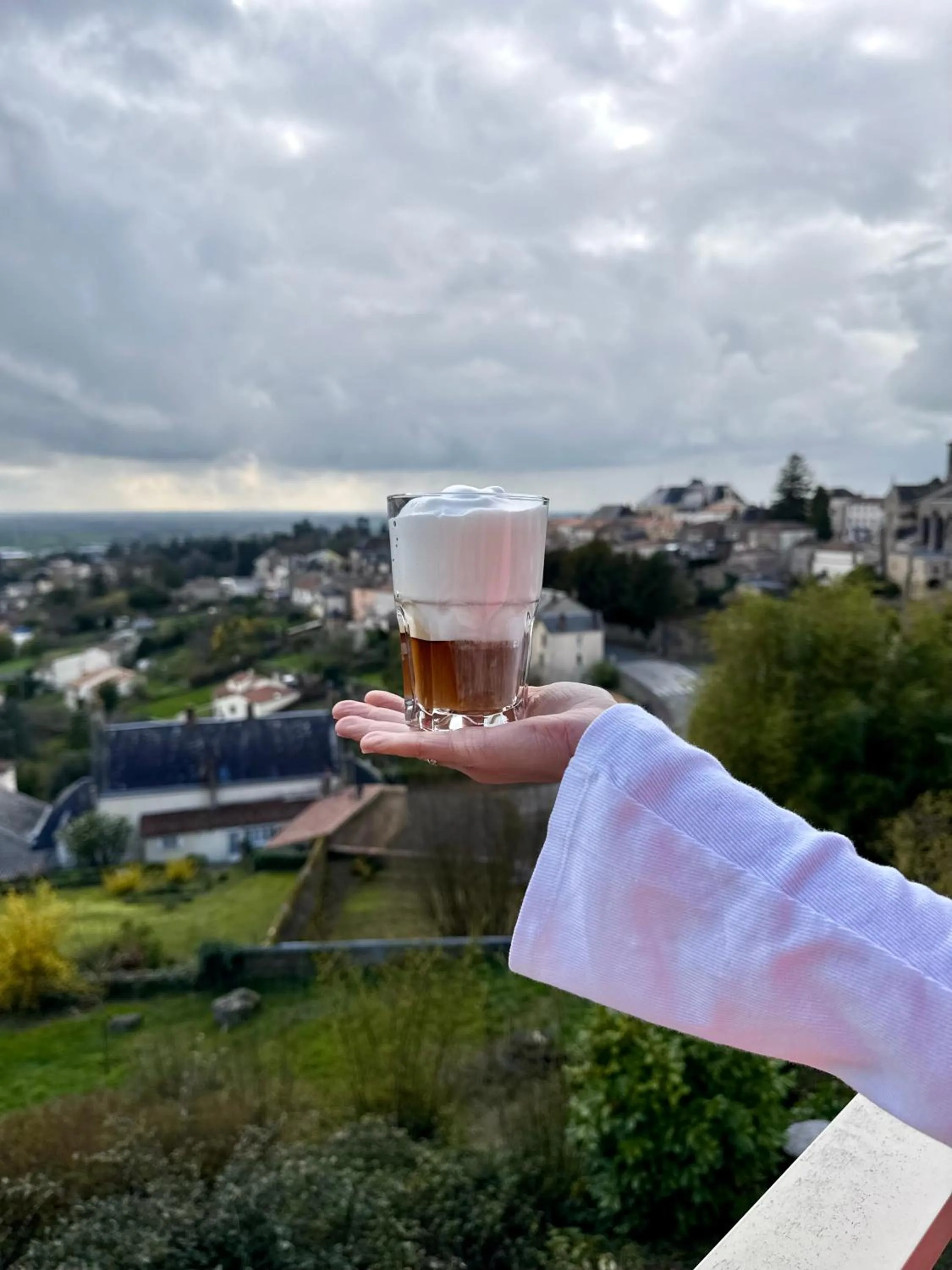 View (from property/room) in Logis Hôtel de la Bruyere