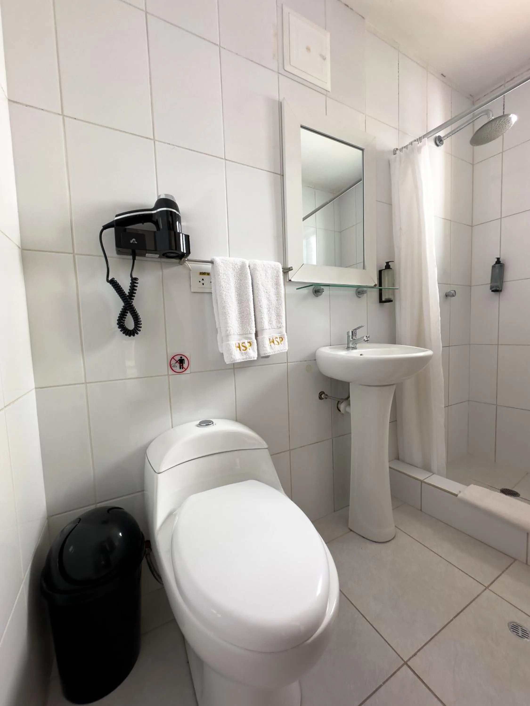 Bathroom in Hotel San Pedro Plaza