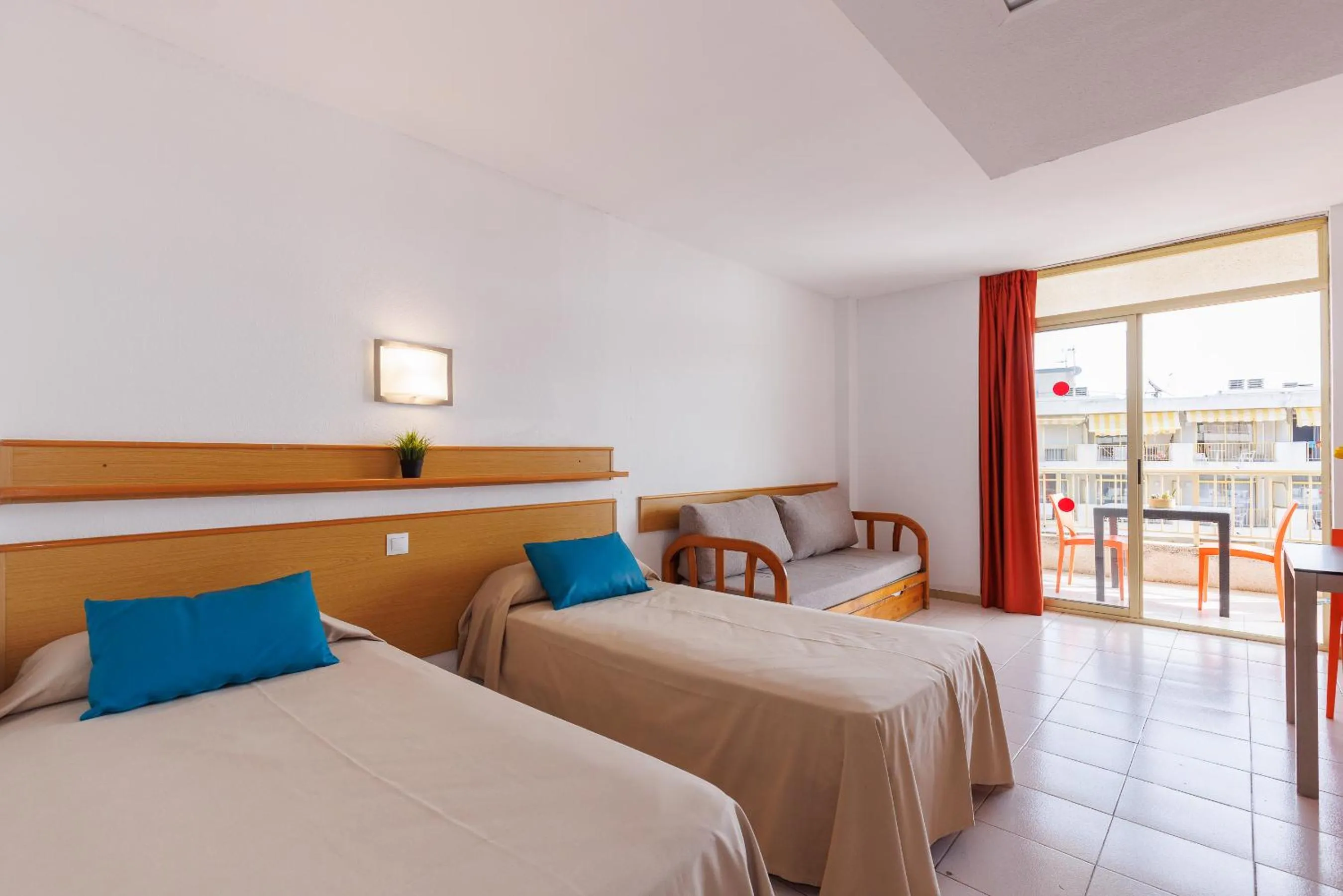 Bedroom, Bed in Salou Pacific Rentalmar