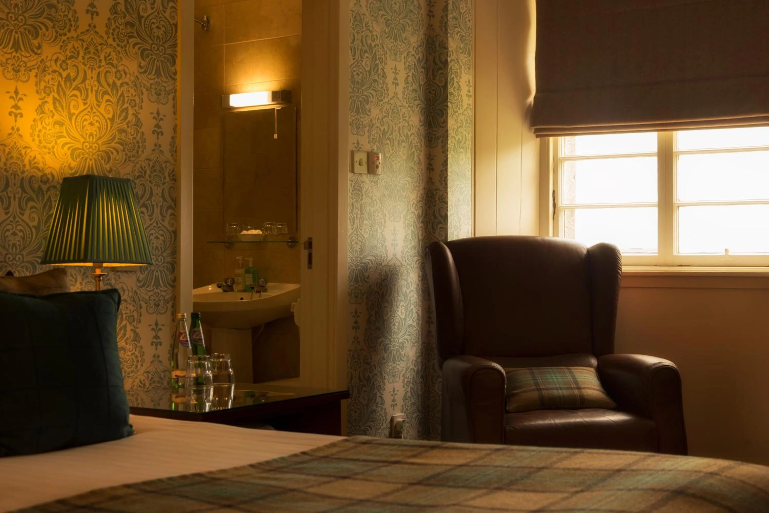 Bedroom, Bed in The Tongue Hotel, by Highland Coast Hotels