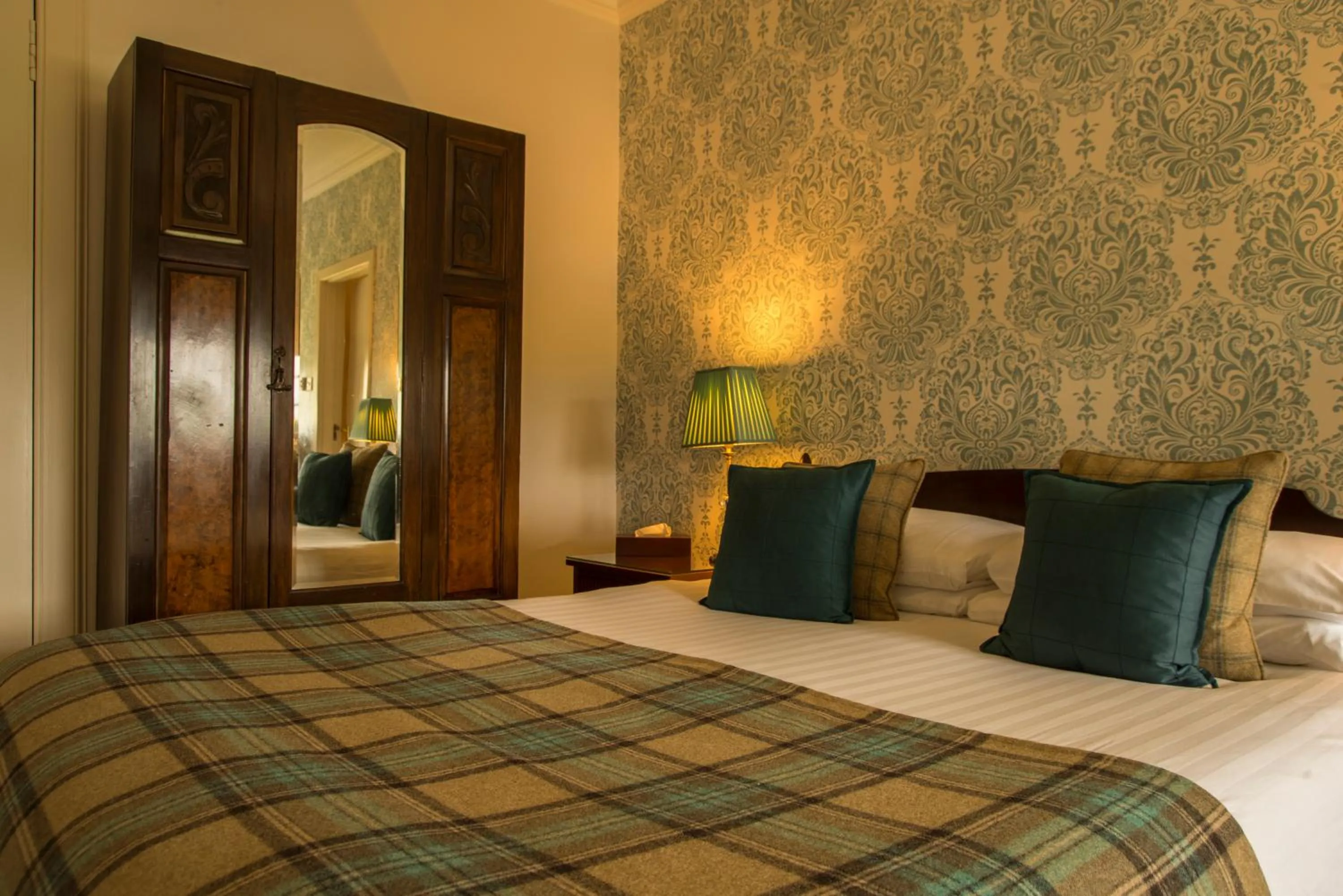 Bedroom, Bed in The Tongue Hotel, by Highland Coast Hotels