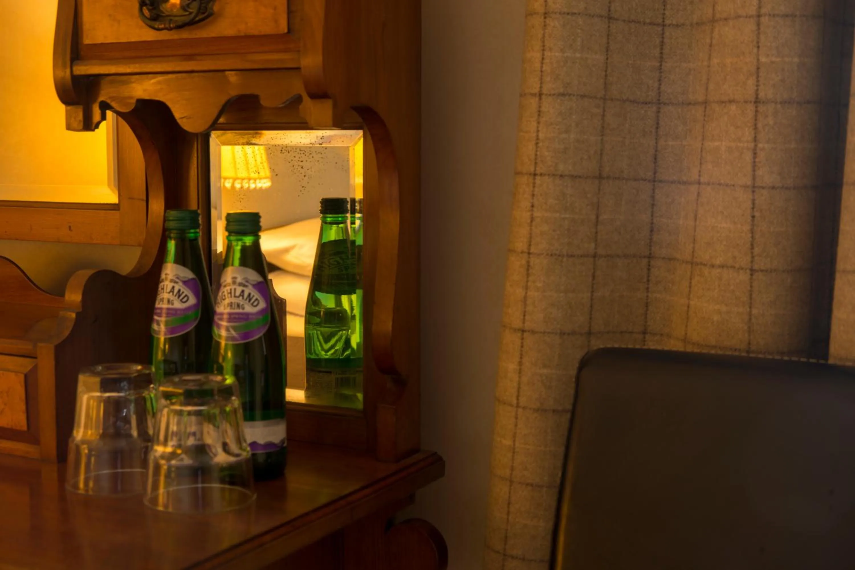 Bedroom in The Tongue Hotel, by Highland Coast Hotels