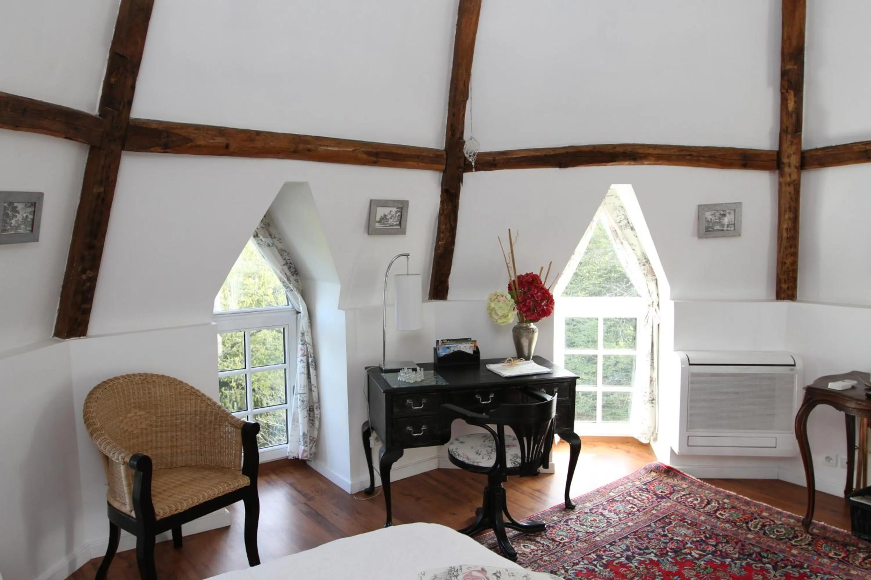 Decorative detail in Château du Bois de La Noe