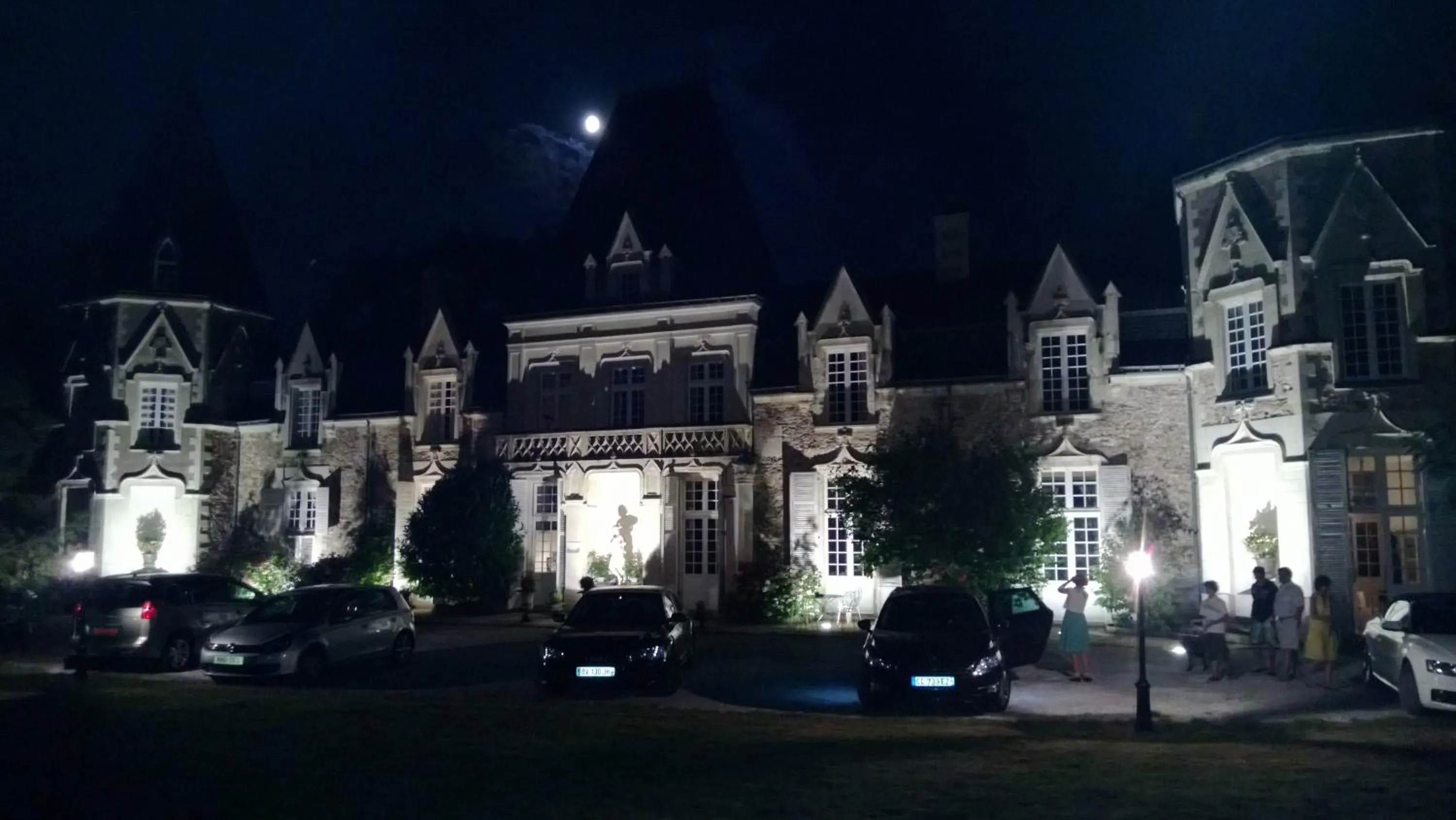 Facade/entrance in Château du Bois de La Noe