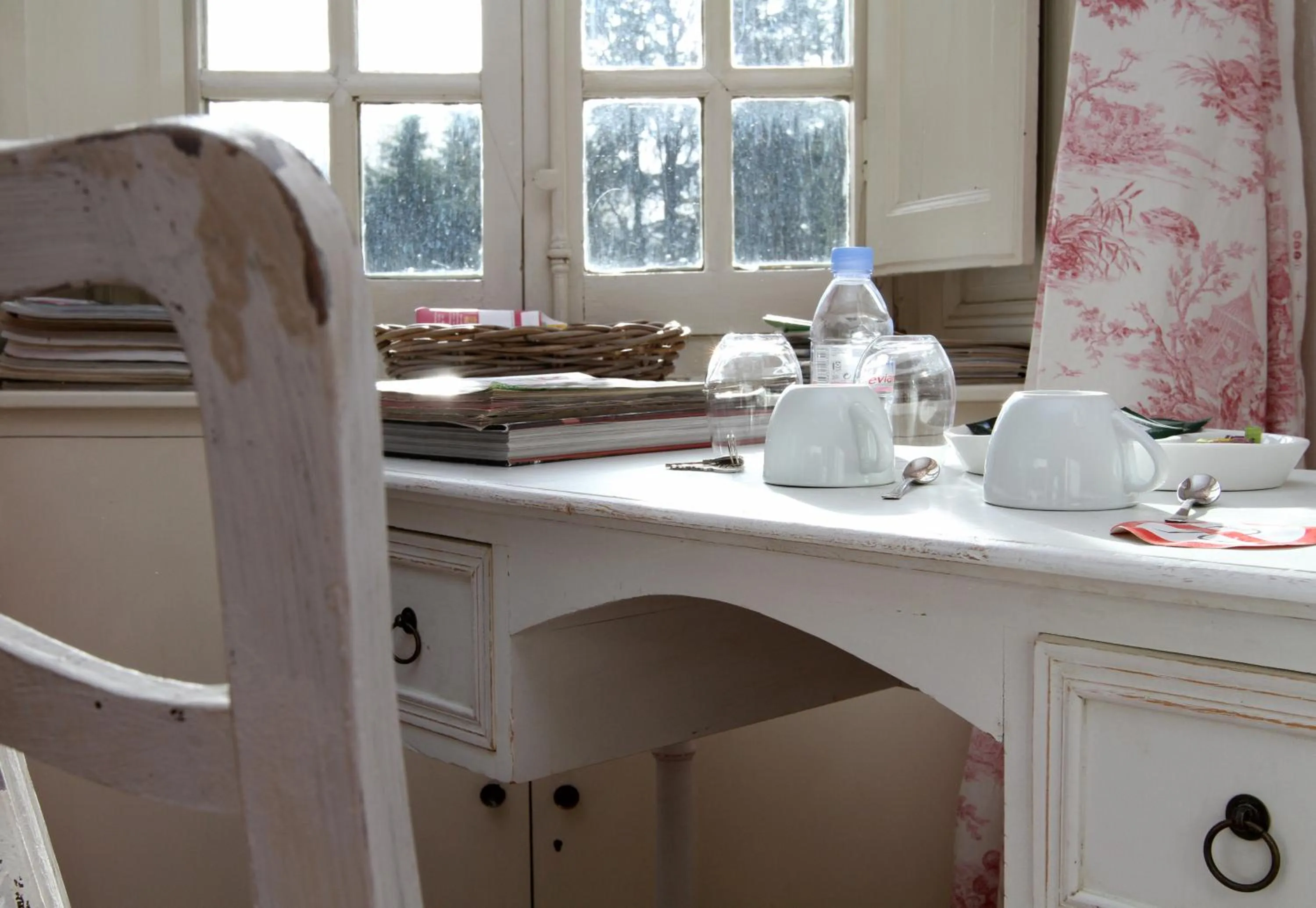 Decorative detail in Château du Bois de La Noe