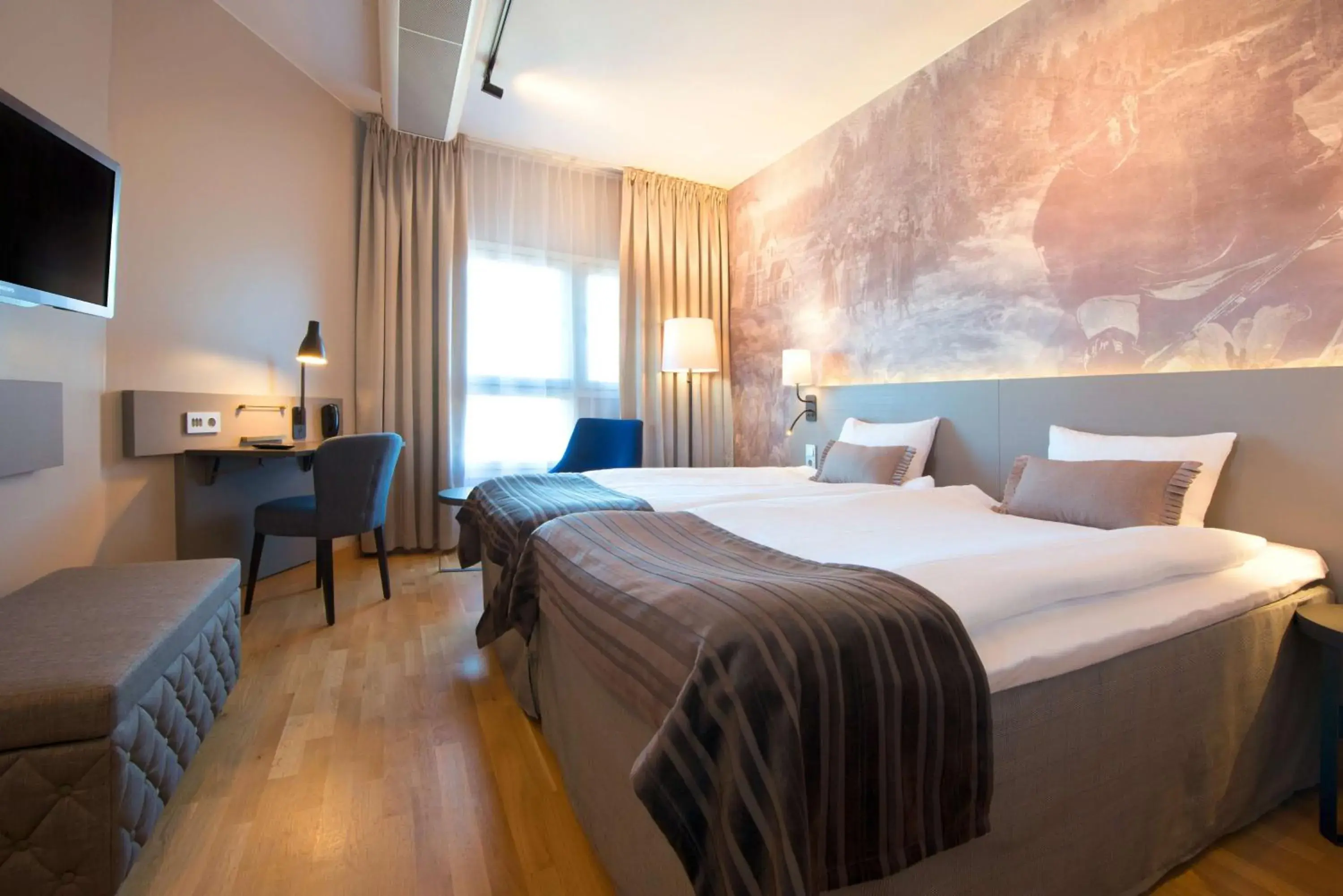 Standard Twin Room in Scandic Skellefteå Standard Twin Room in Scandic Skellefteå