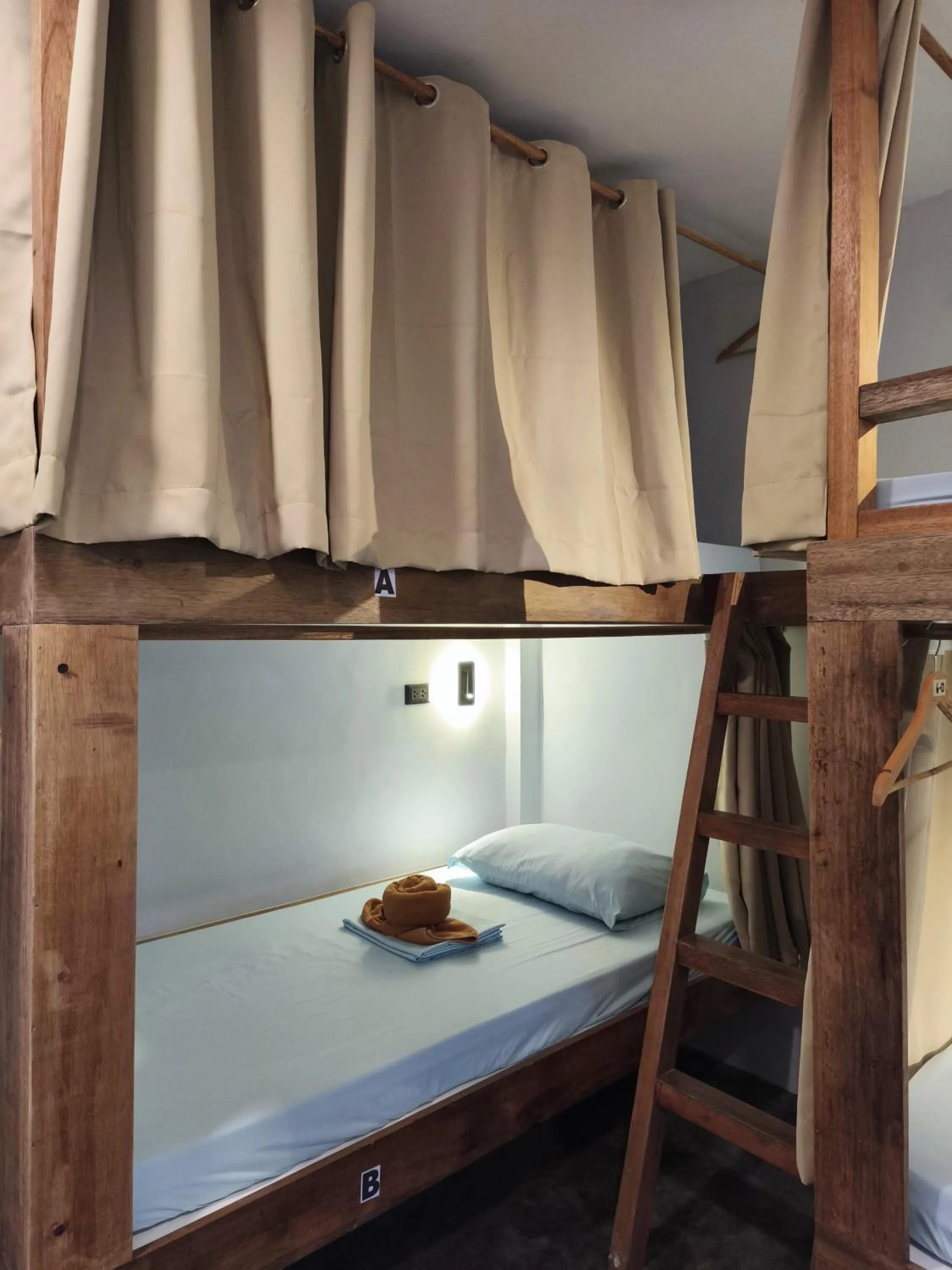 Bed in Sunlit Hostel