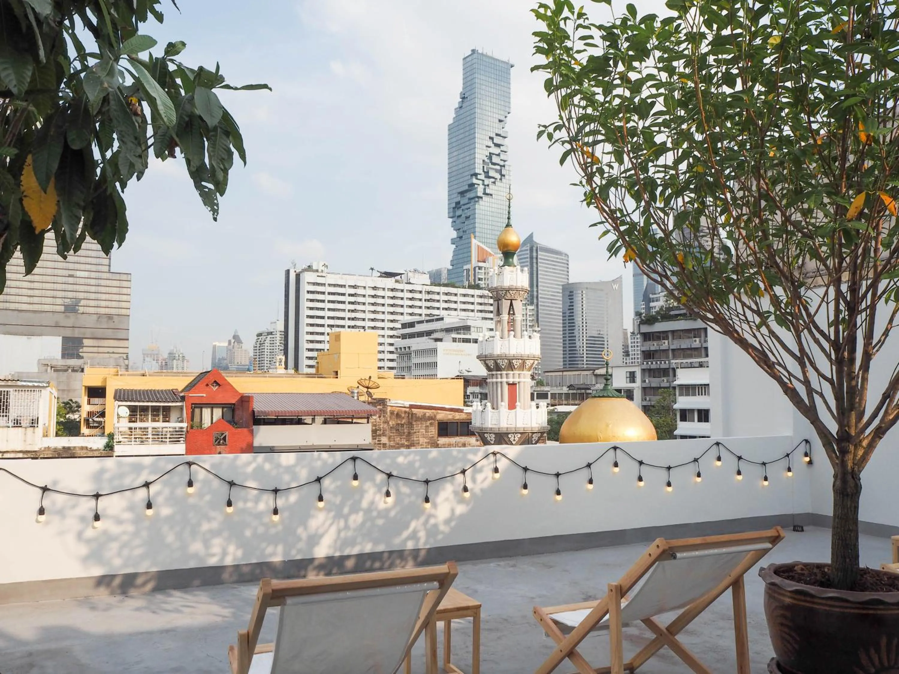 Property building in Chocolate box mint