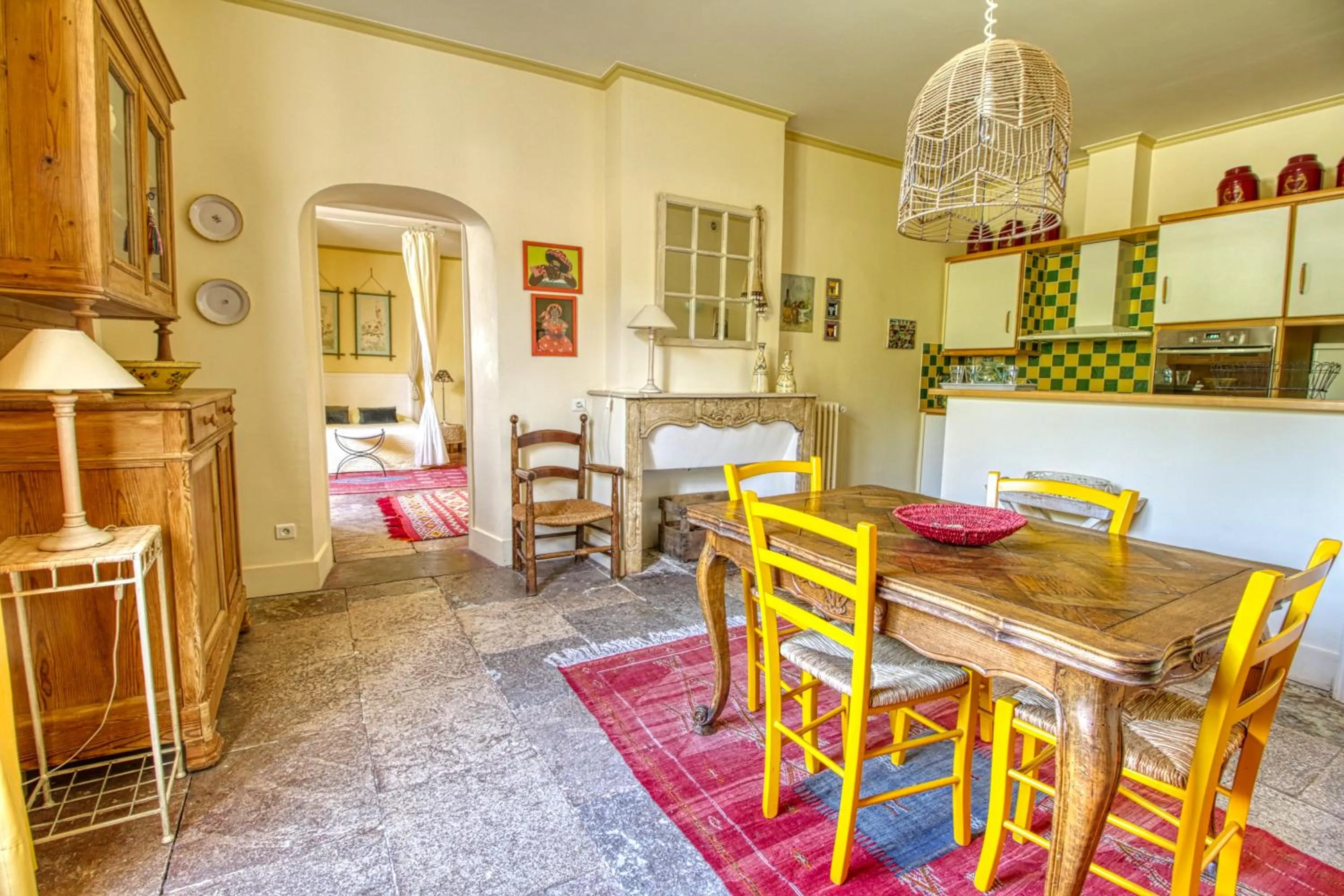 Kitchen or kitchenette in Mas d'Escattes