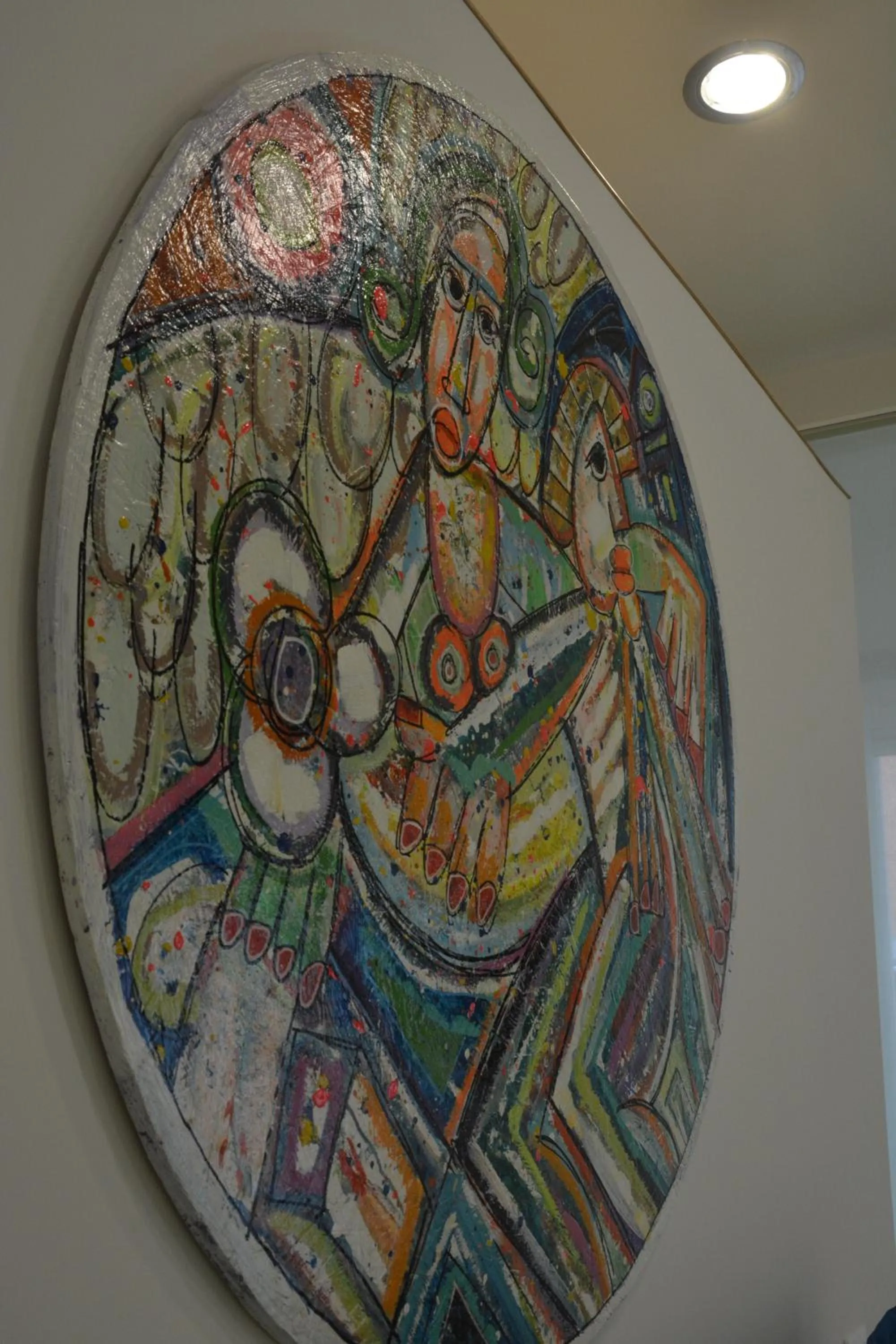 Decorative detail in Dimora Megaride