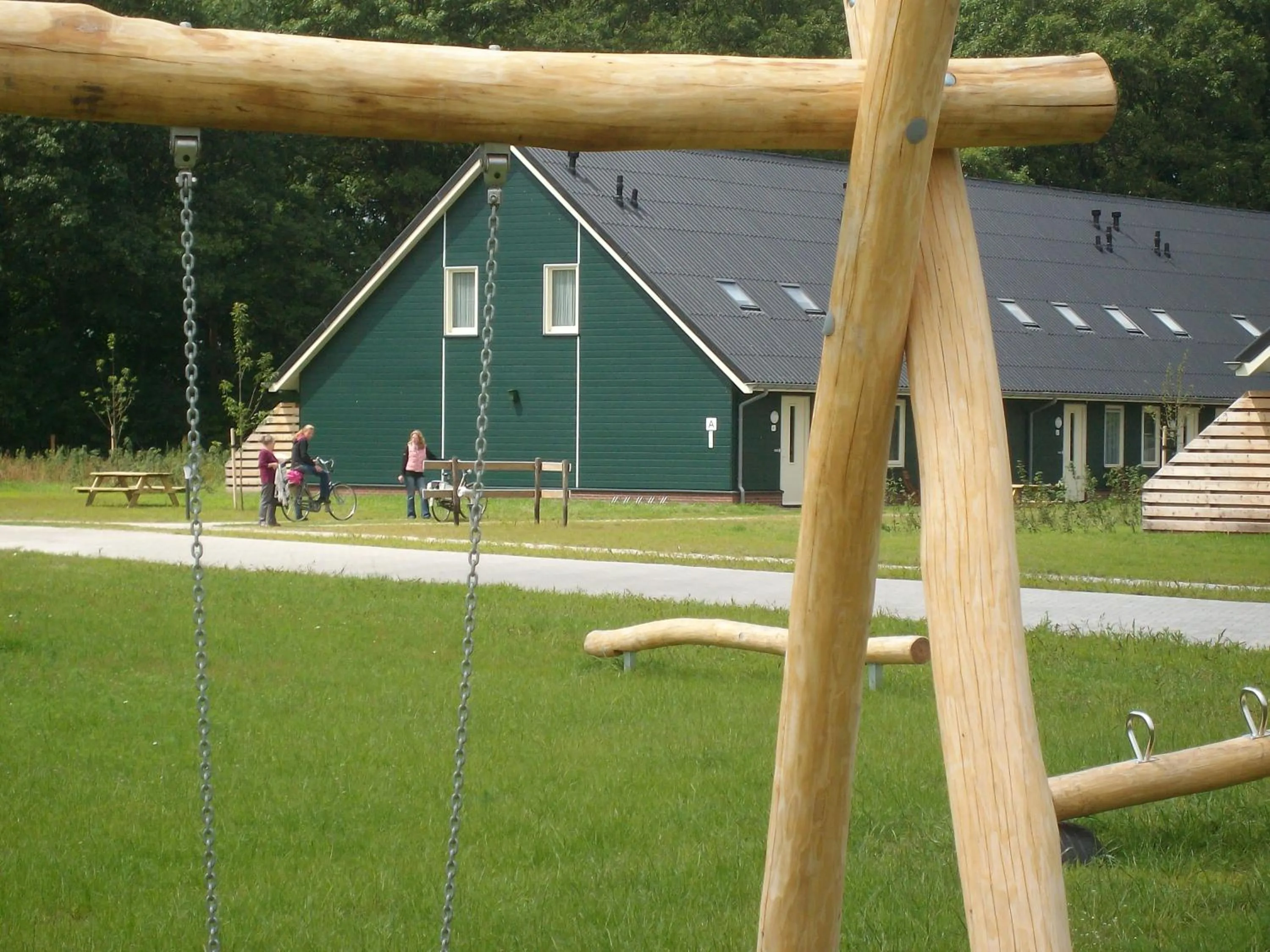 Facade/entrance in Horsetellerie Rheezerveen
