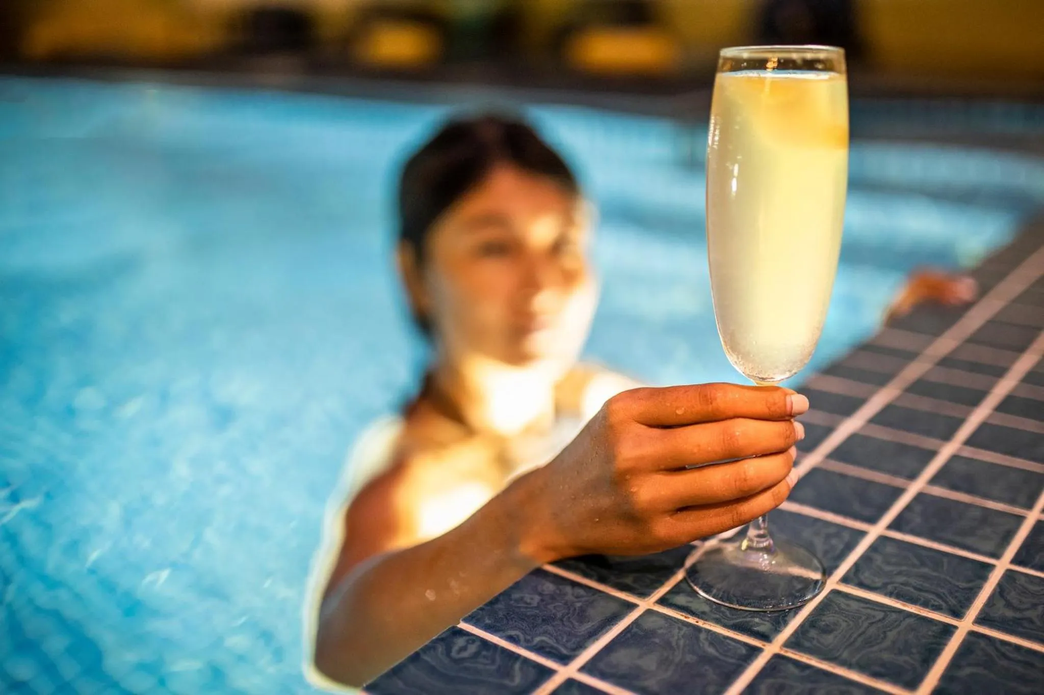 Swimming pool in Hotel Old Cinema