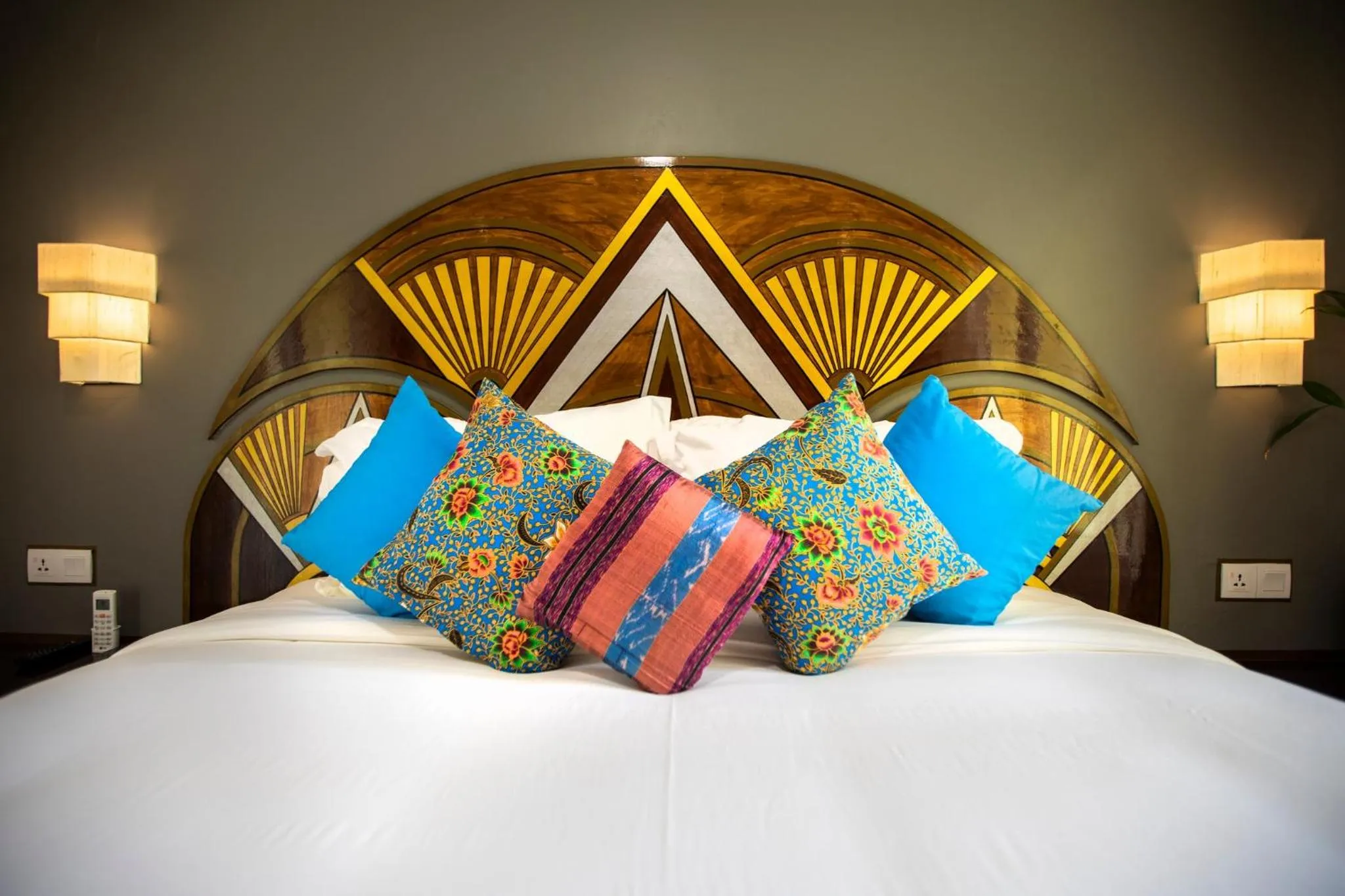 Bed in Hotel Old Cinema