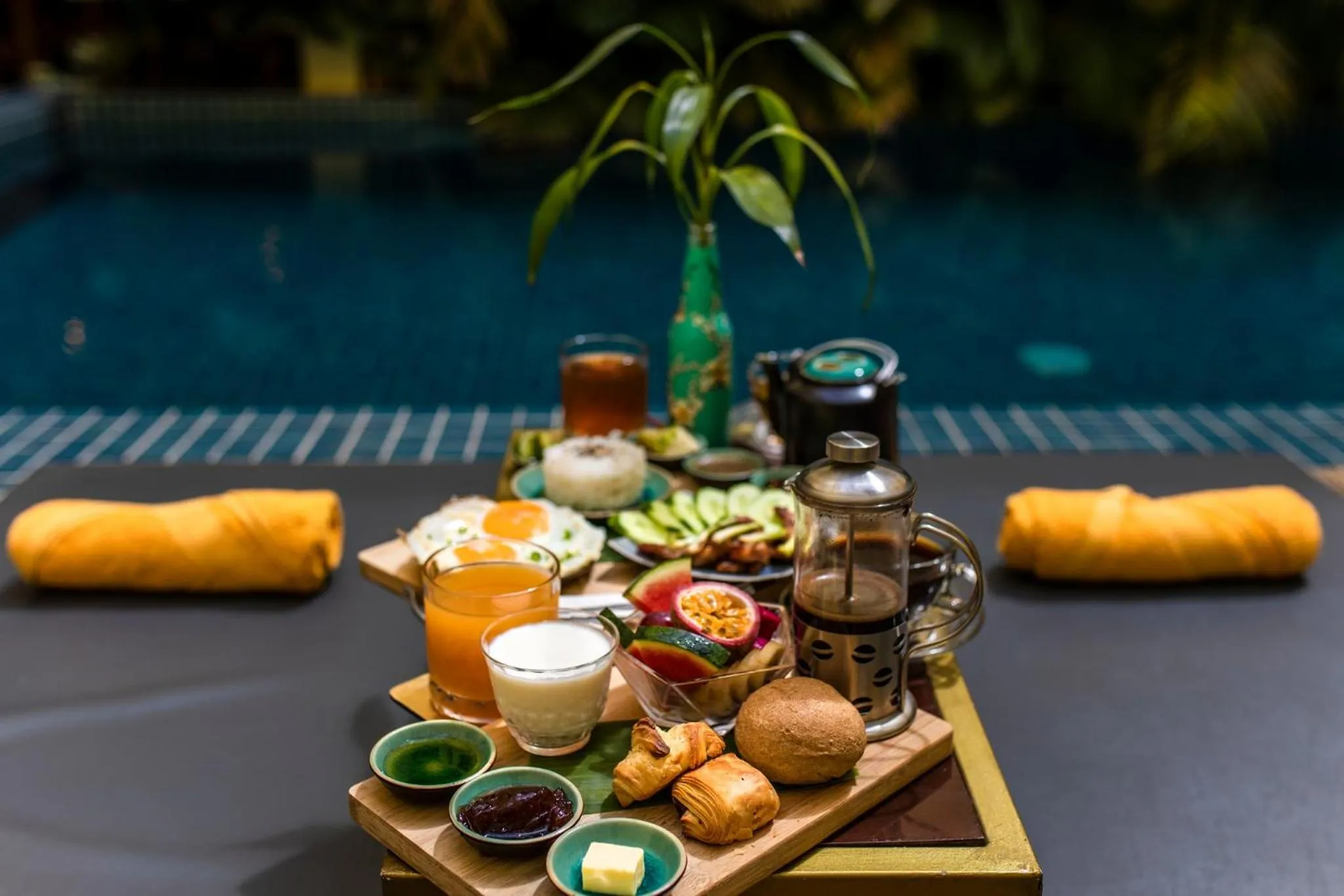 Swimming pool in Hotel Old Cinema