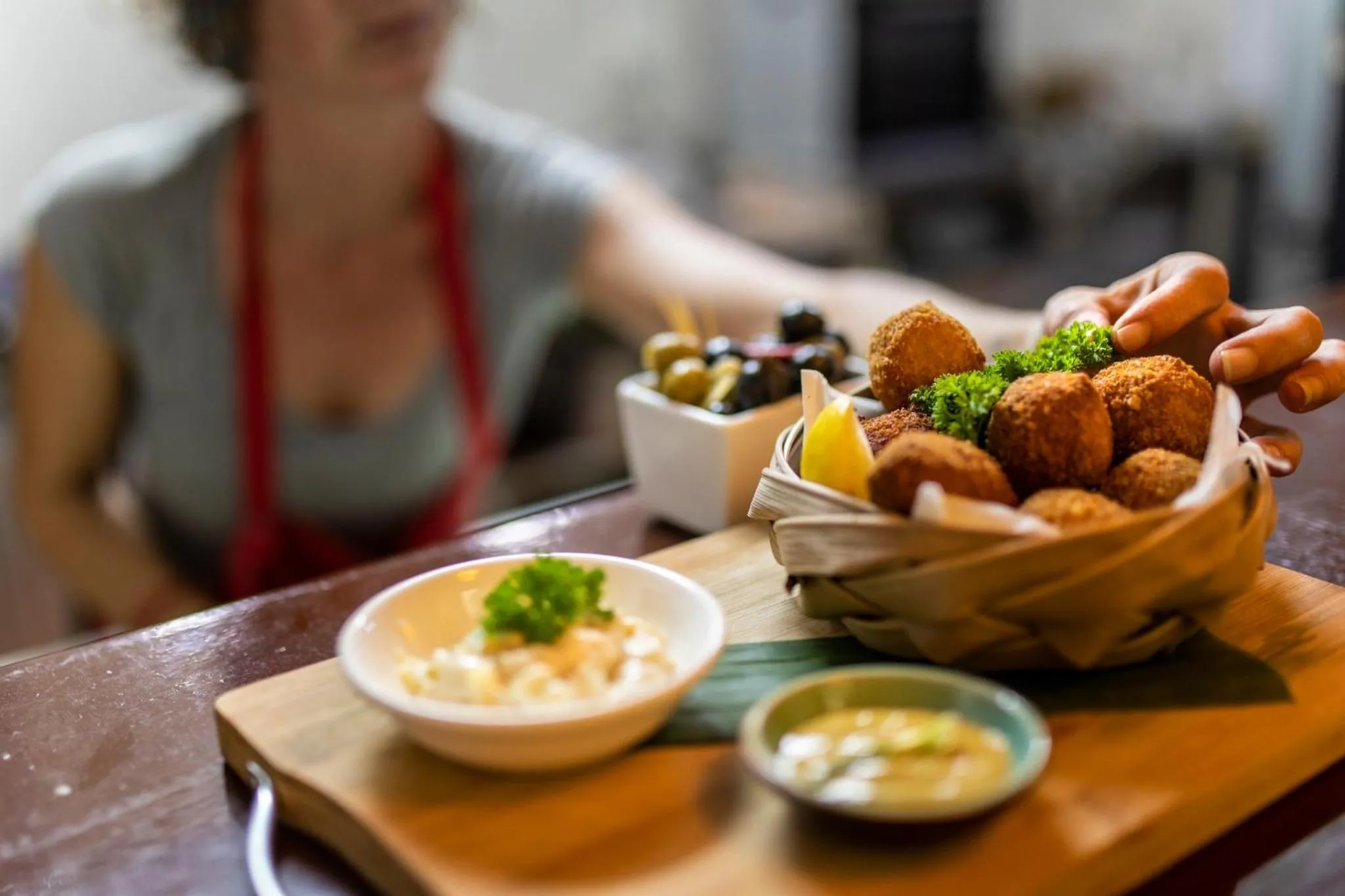 Food in Hotel Old Cinema