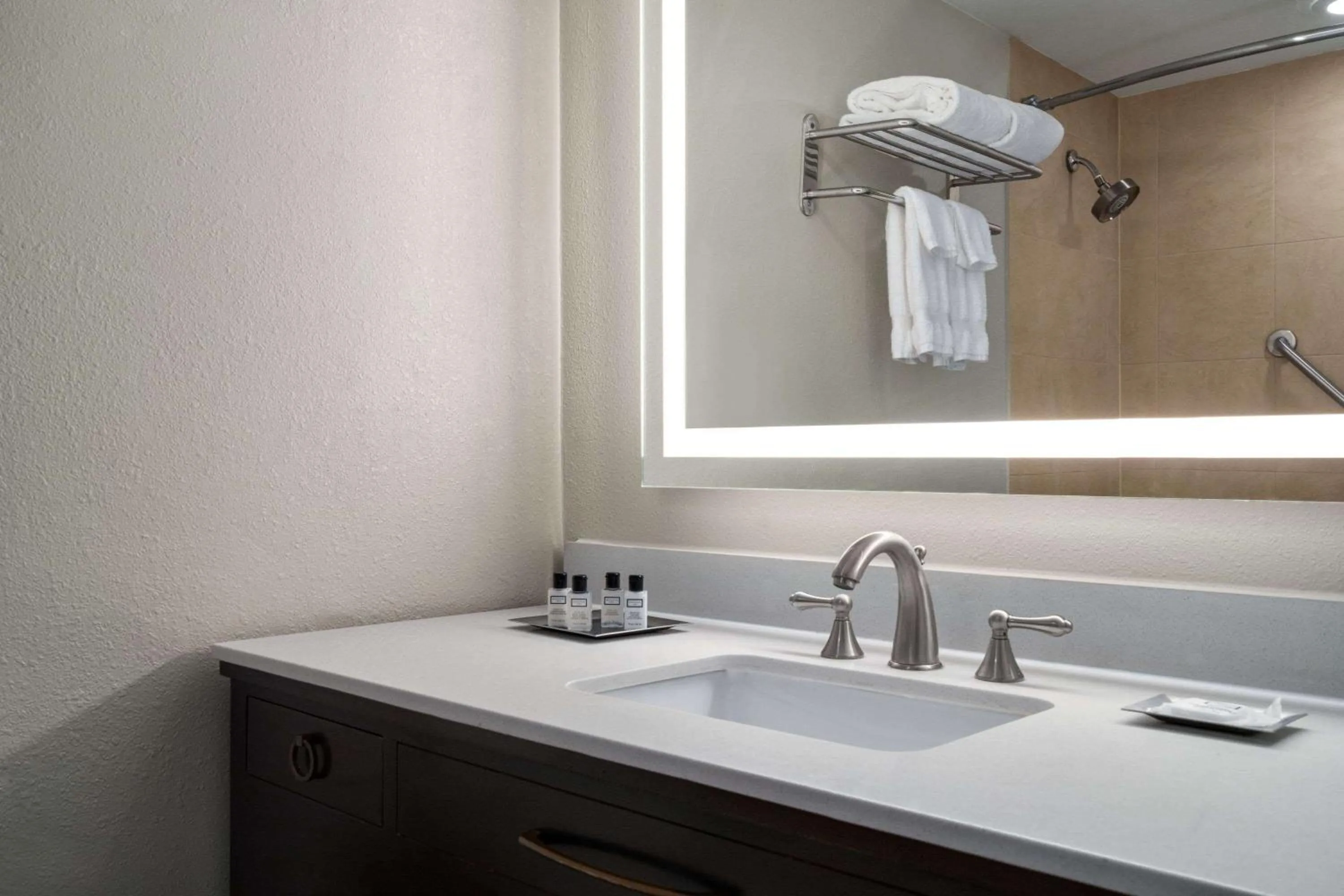 Bathroom in Wyndham Garden Inn Pittsburgh Airport