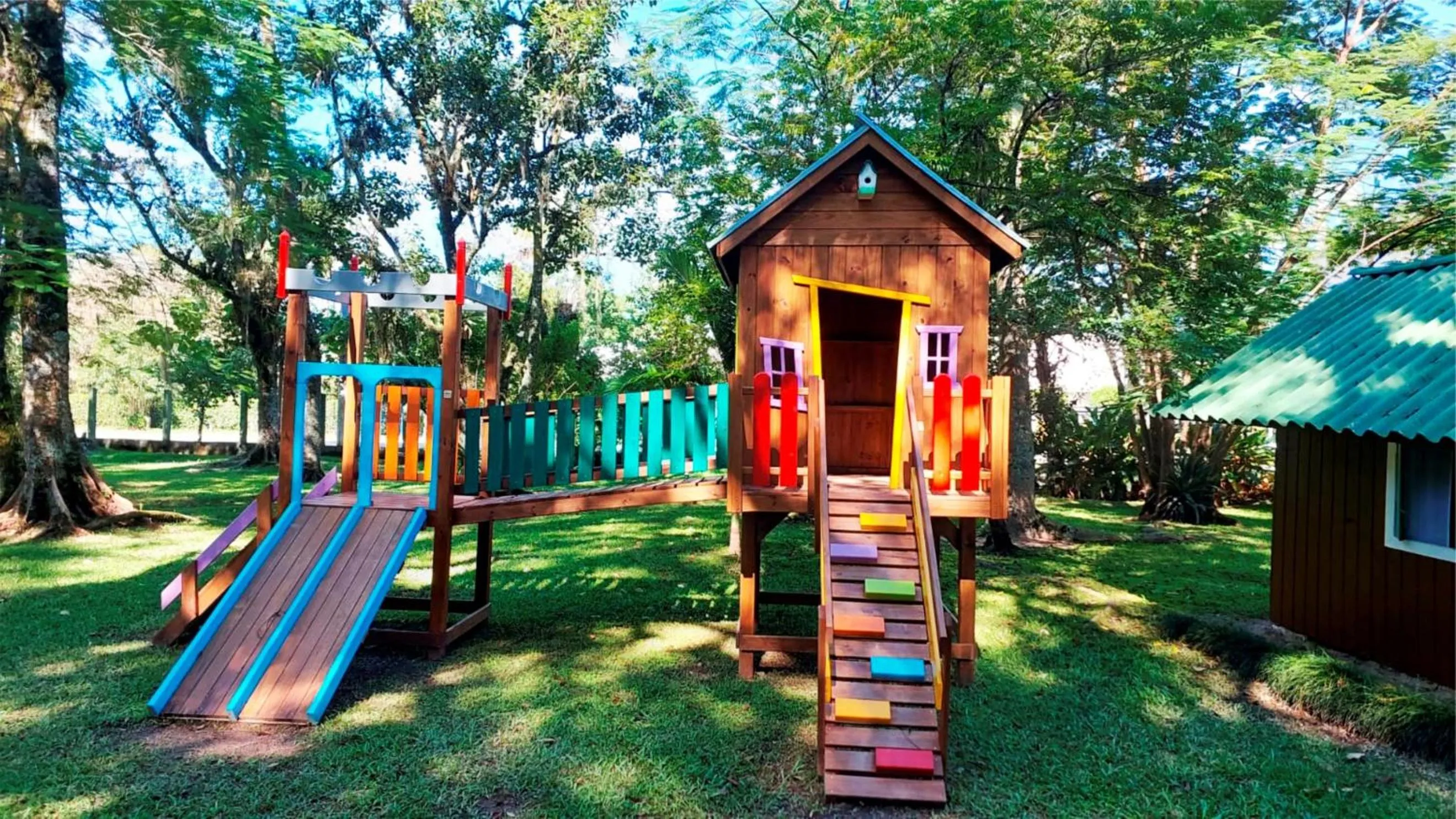 Children play ground in Hotel Termas Gravatal