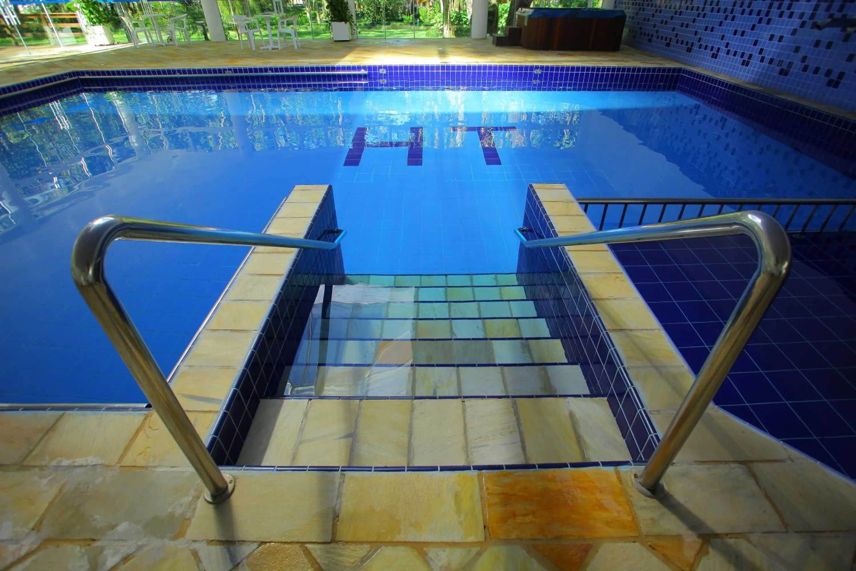 Swimming pool in Hotel Termas Gravatal