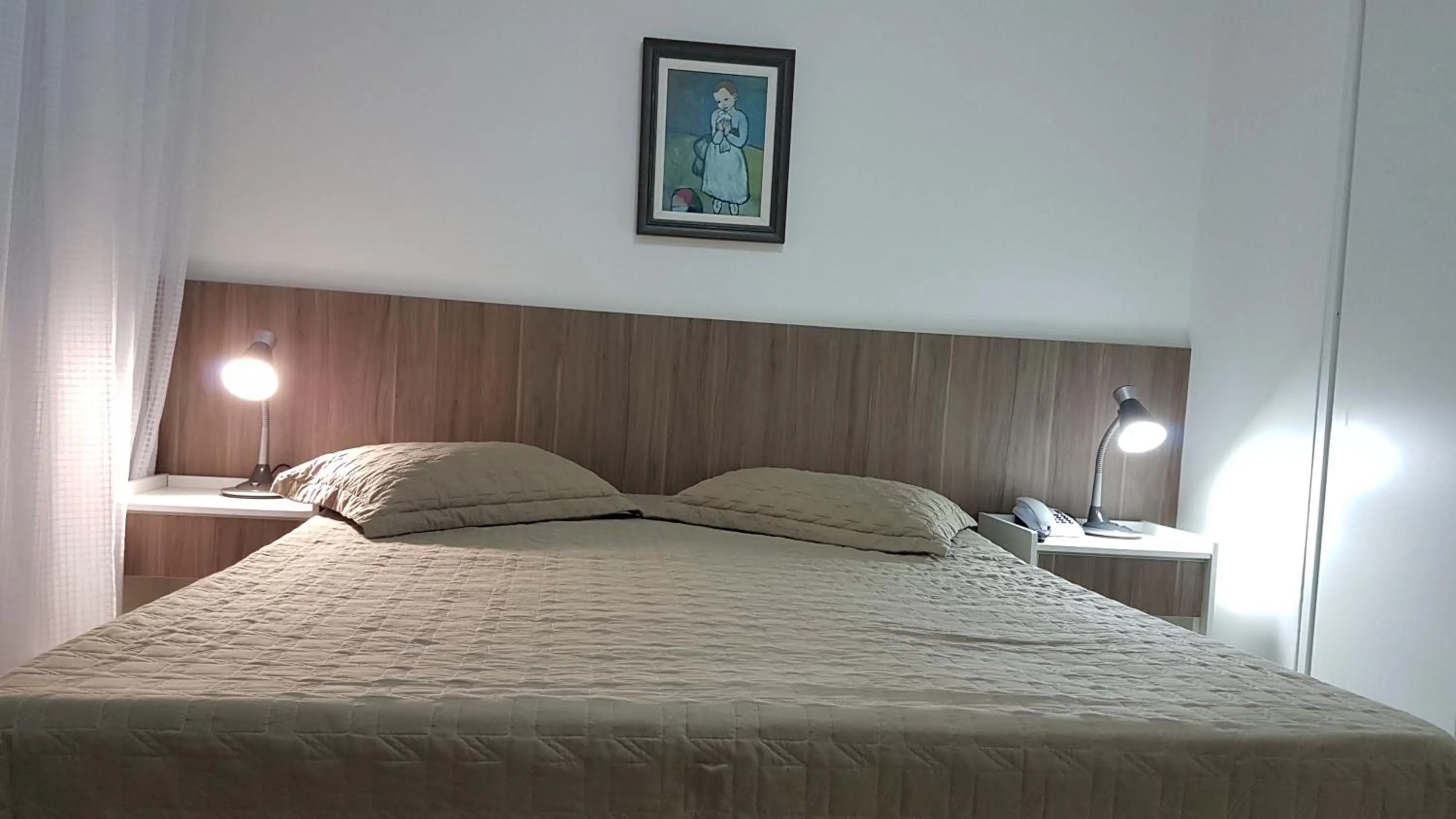 Bed in Hotel Termas Gravatal