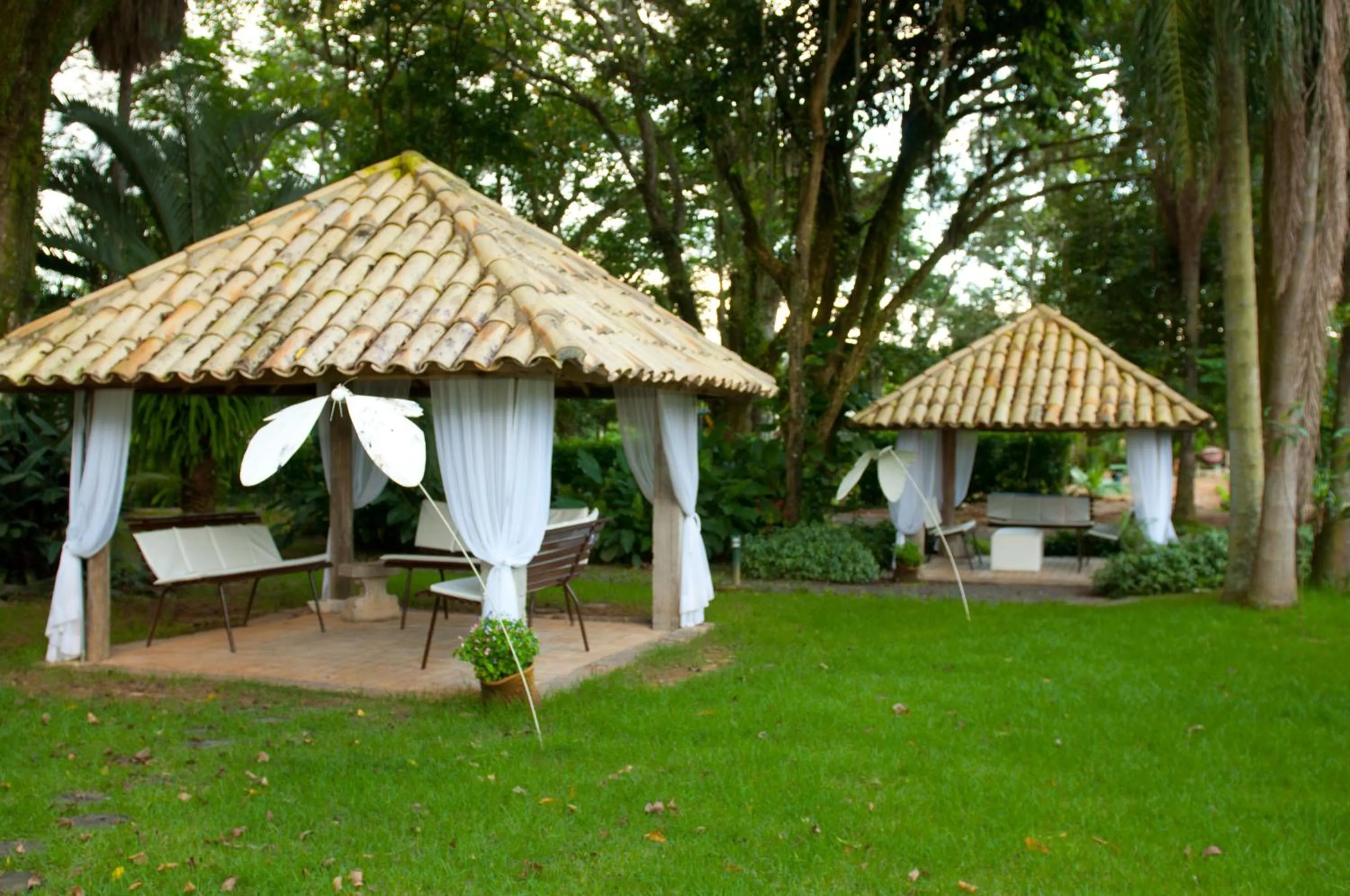 Garden view in Hotel Termas Gravatal