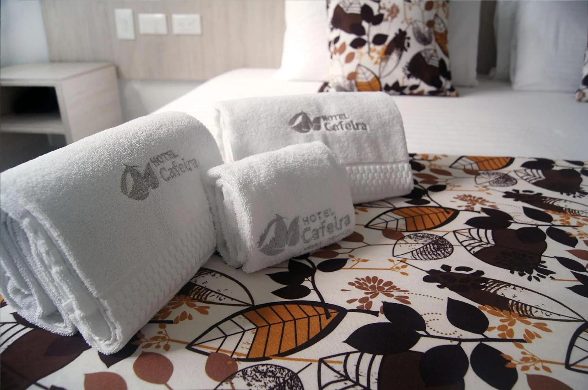 Bed in Hotel Cafeira