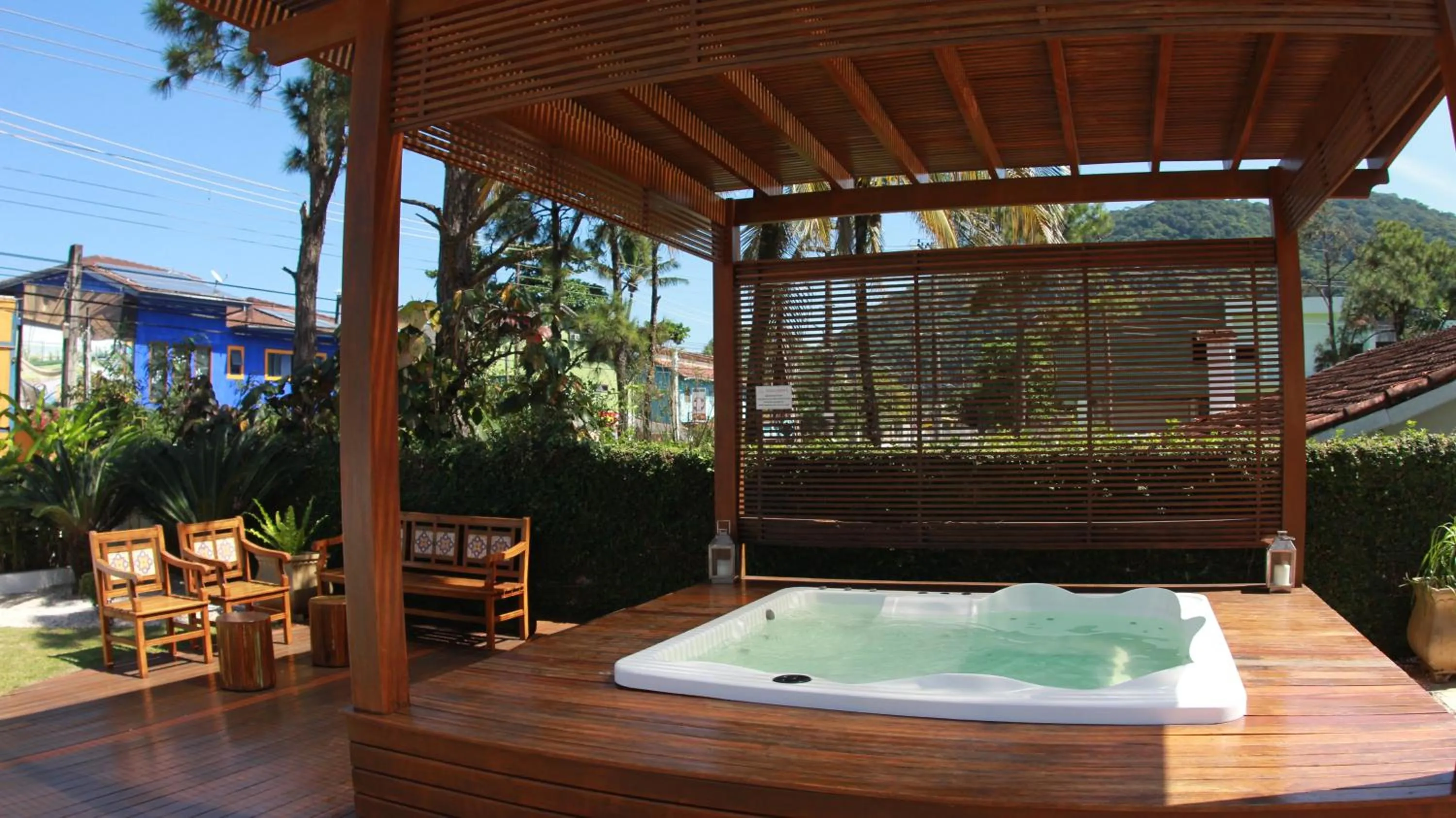 Hot Tub in Atena Praia Hotel
