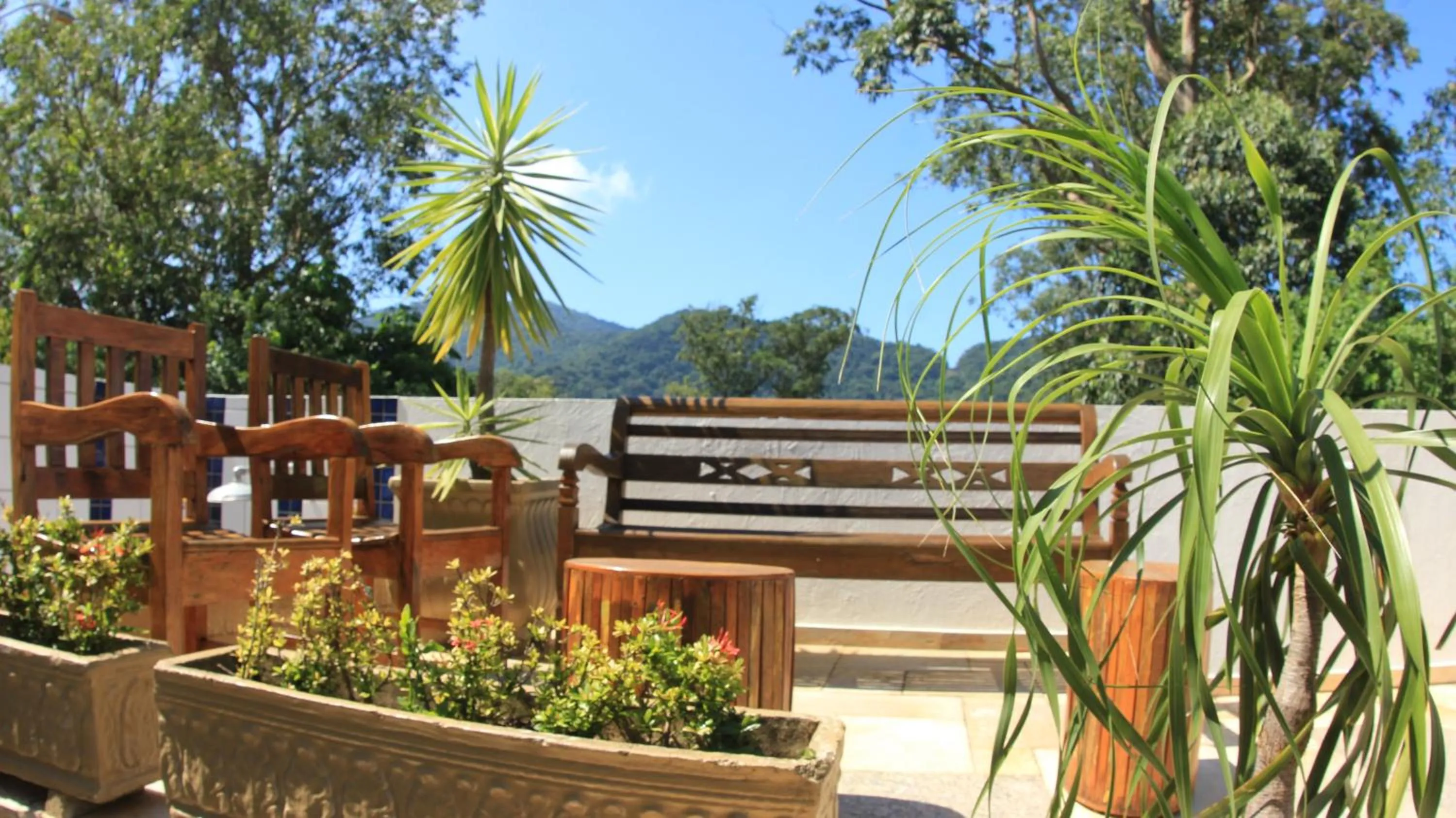 Garden in Atena Praia Hotel