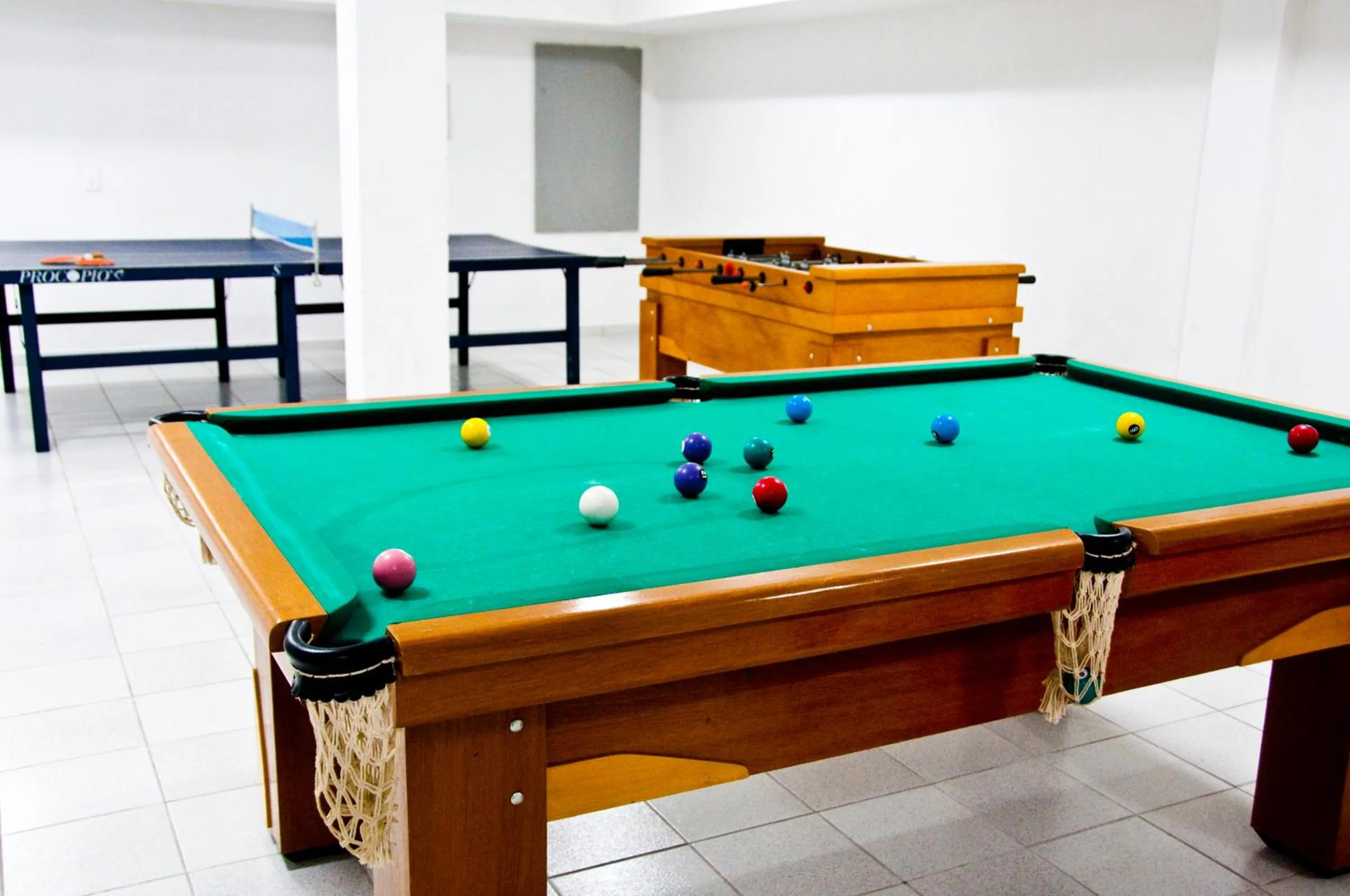 Billiard in Atena Praia Hotel