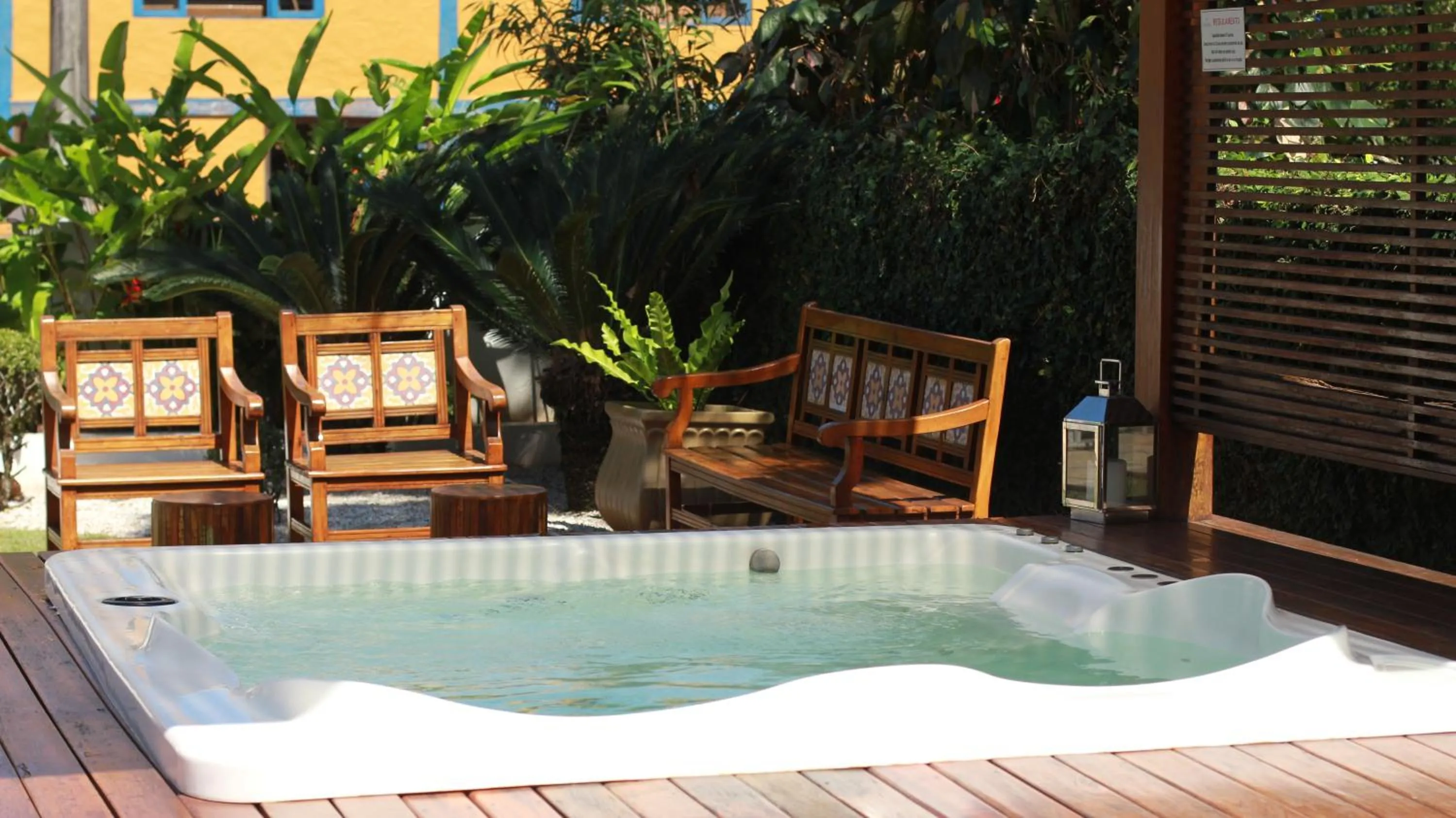 Hot Tub in Atena Praia Hotel