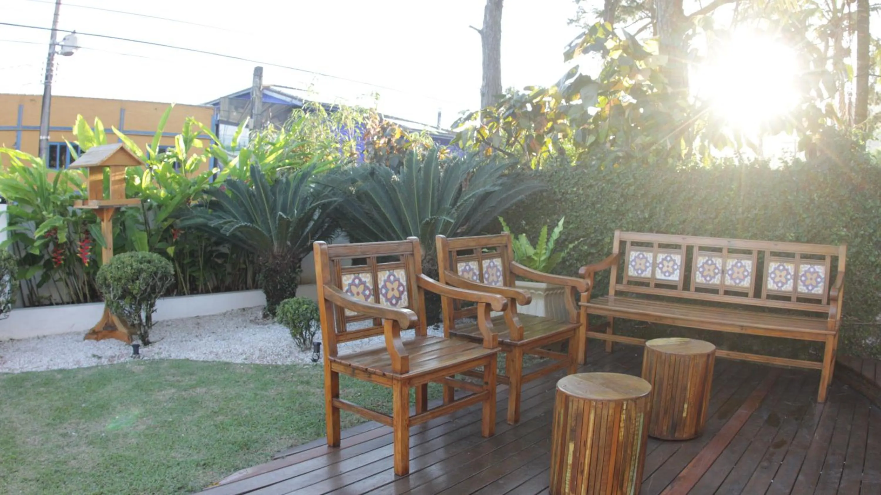 Garden in Atena Praia Hotel