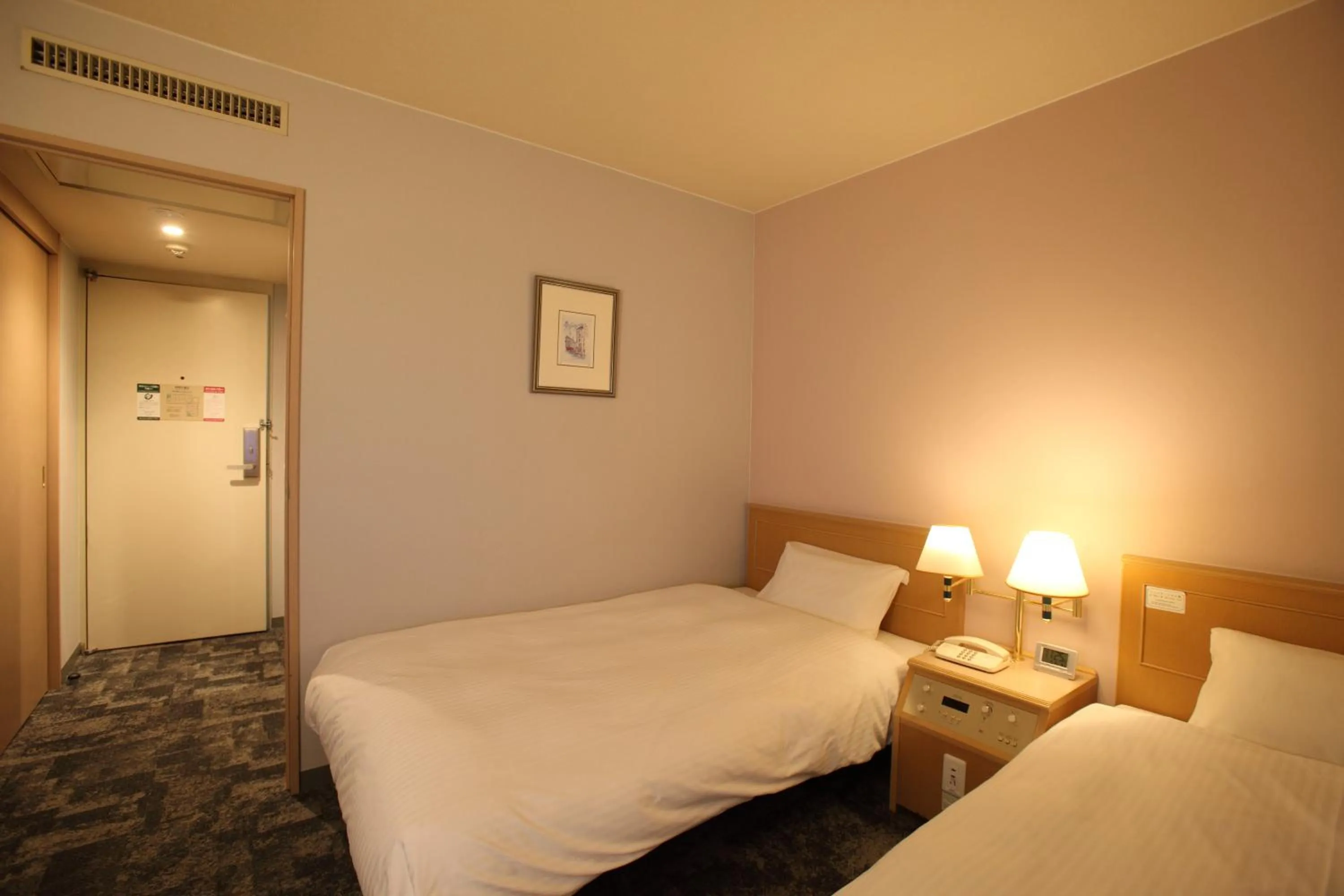 Photo of the whole room, Bed in Kurume Washington Hotel Plaza