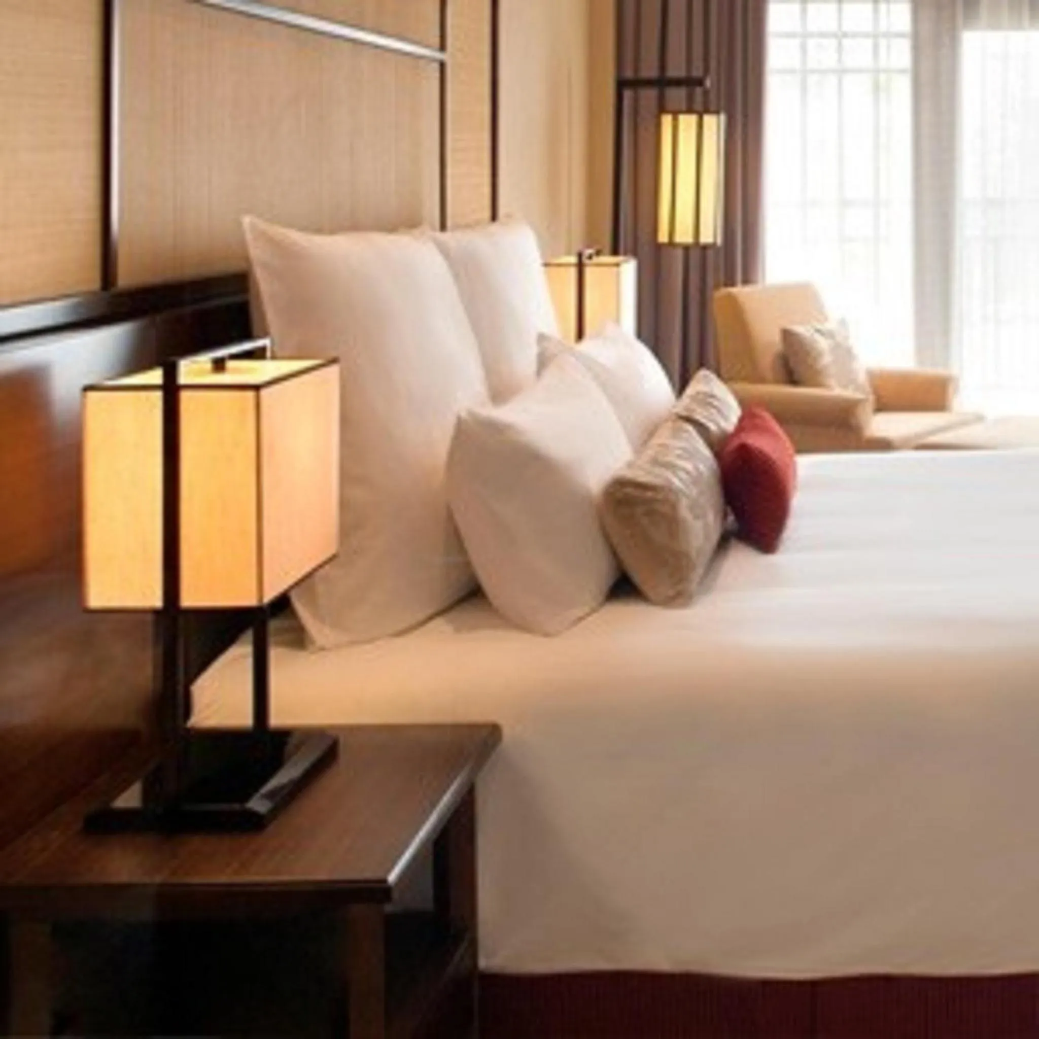 Bed in Radisson Blu Resort Wetland Park