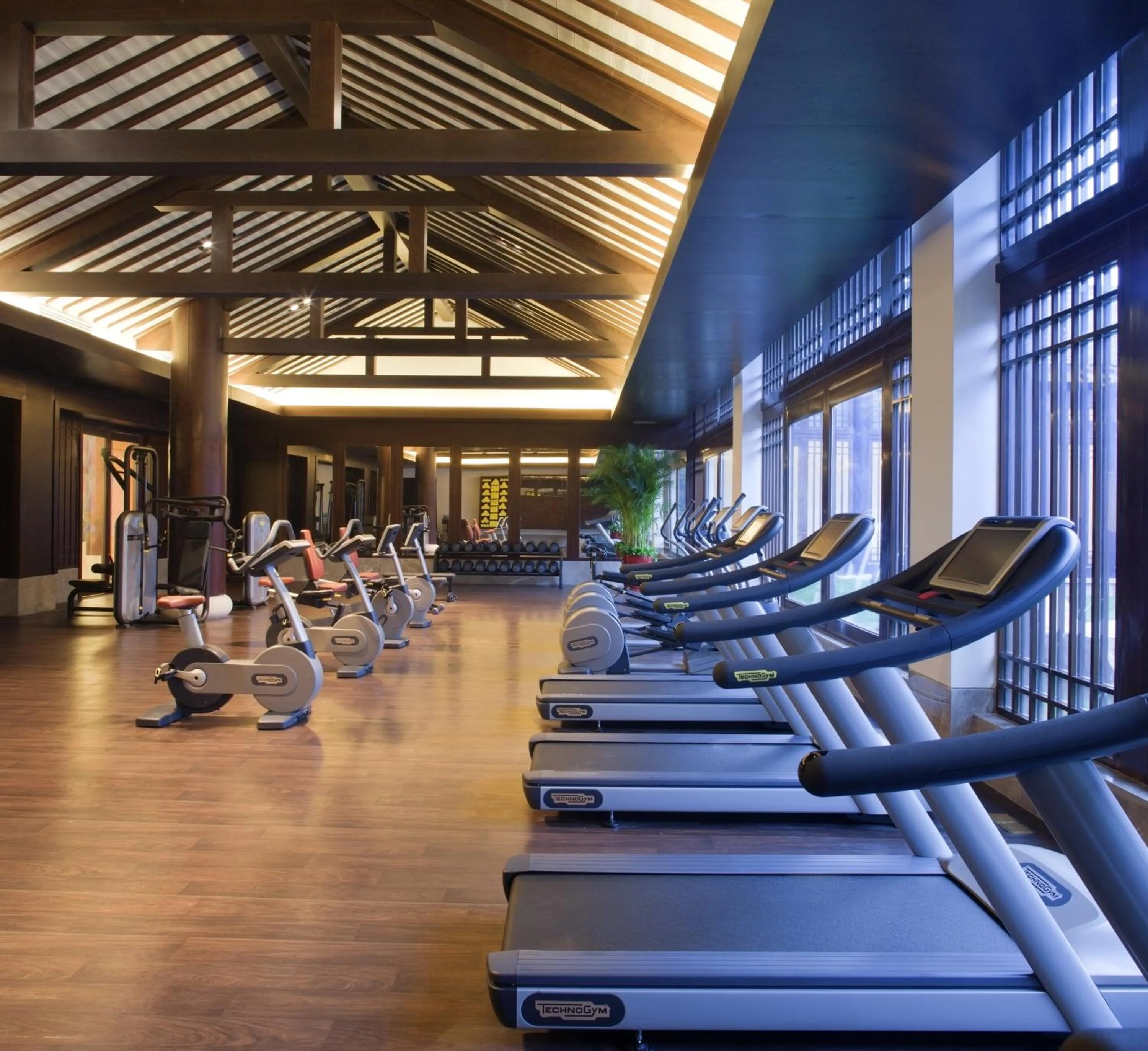 Fitness centre/facilities in Radisson Blu Resort Wetland Park