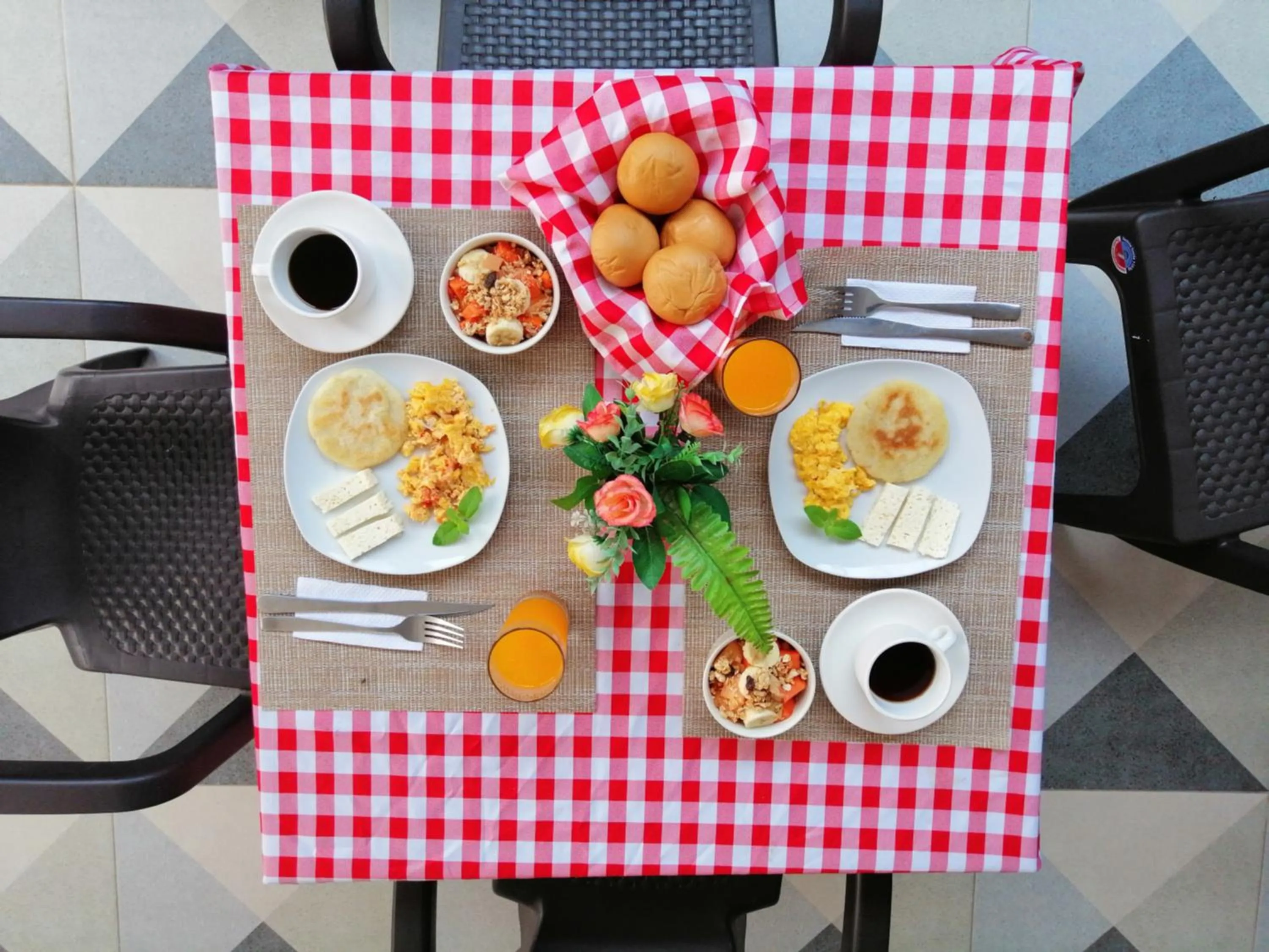 Food and drinks in Hotel Boutique M