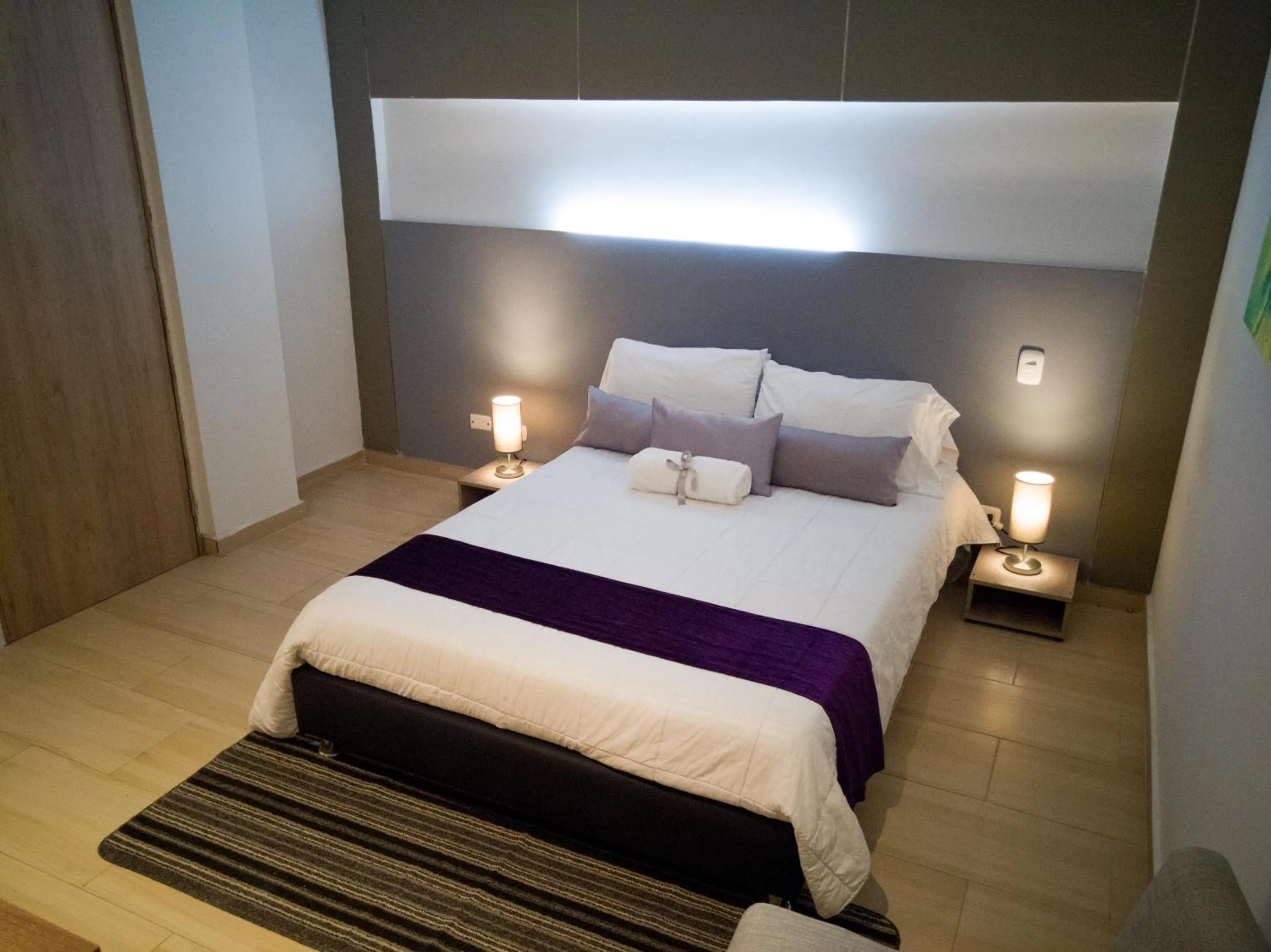 Bed in Hotel Boutique M