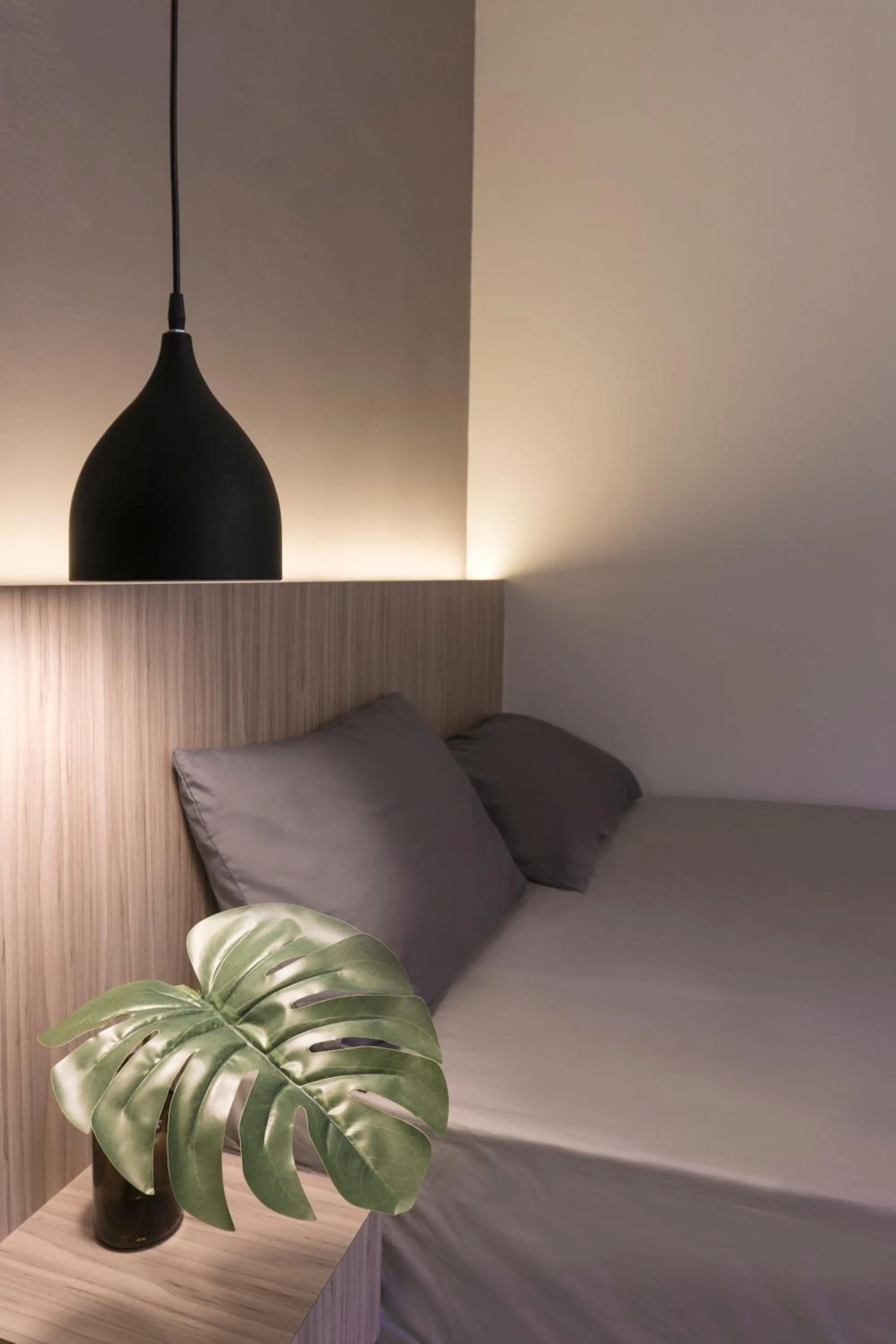 Bed in Arc1901 staycation