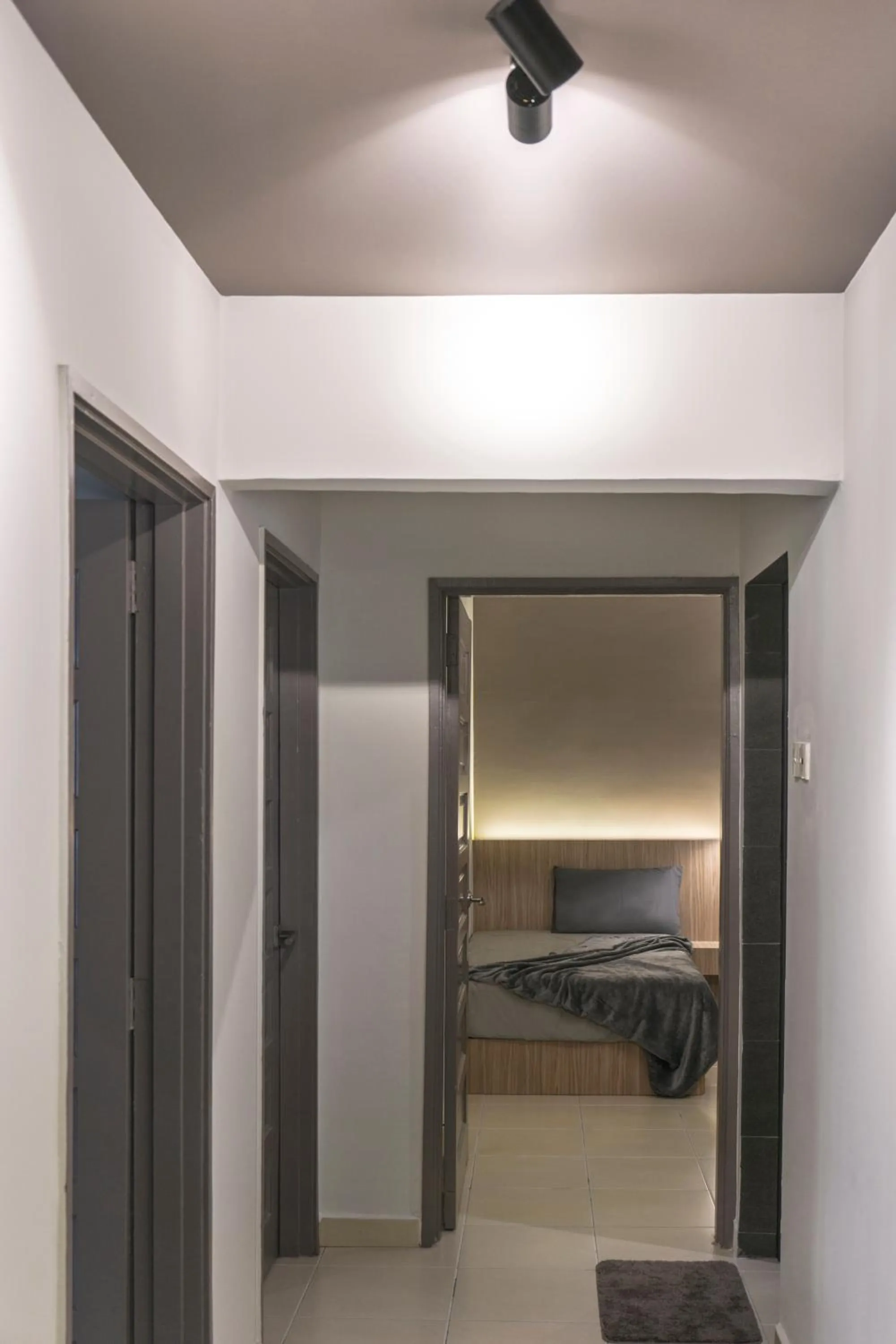 Bed in Arc1901 staycation