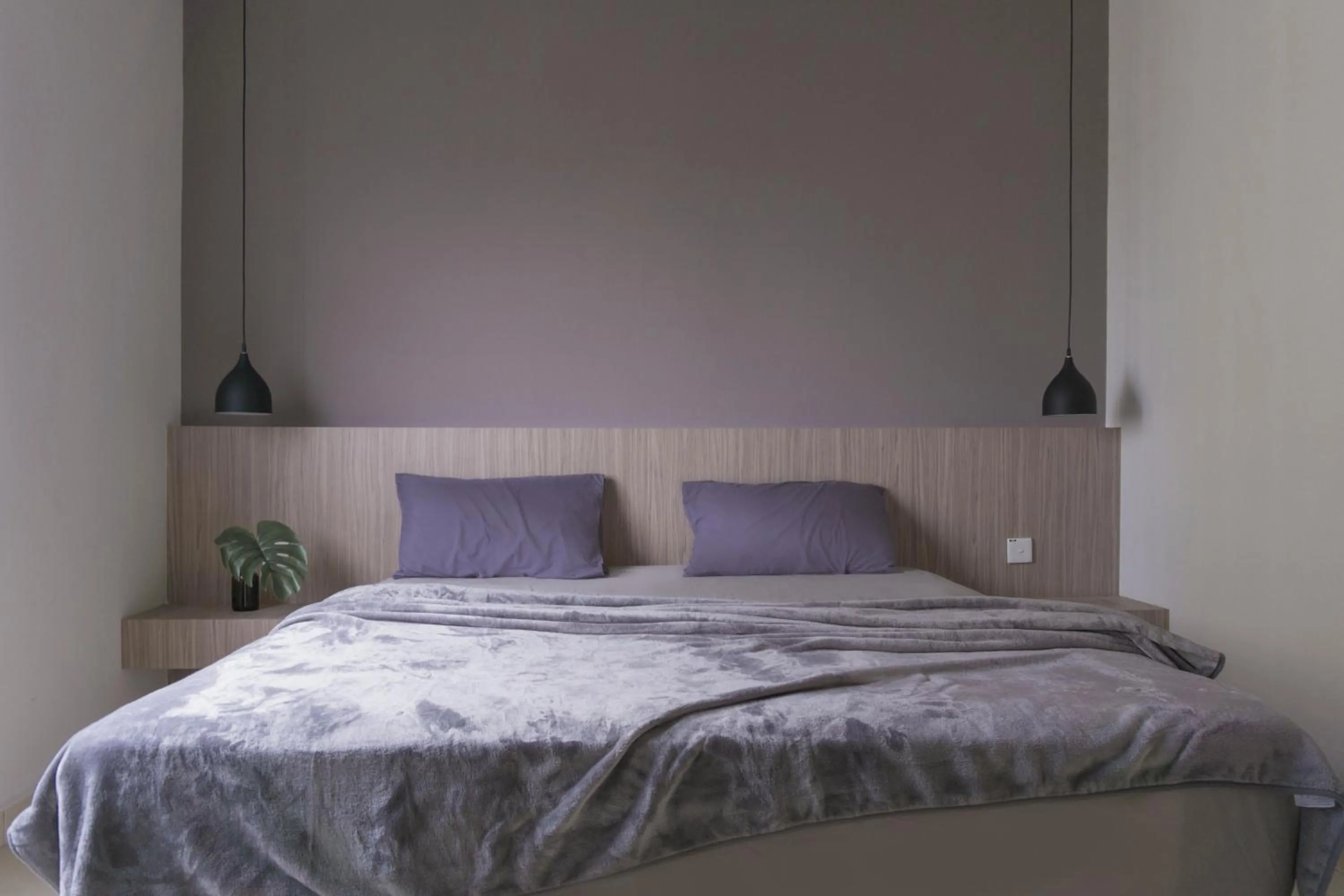 Bed in Arc1901 staycation