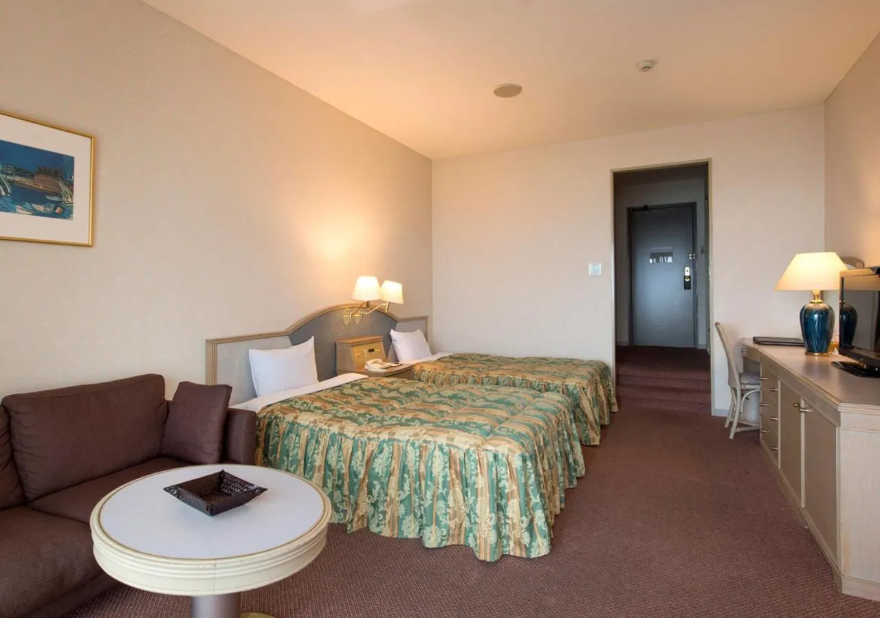 Bed in Izumigo Hotel Altia Toba