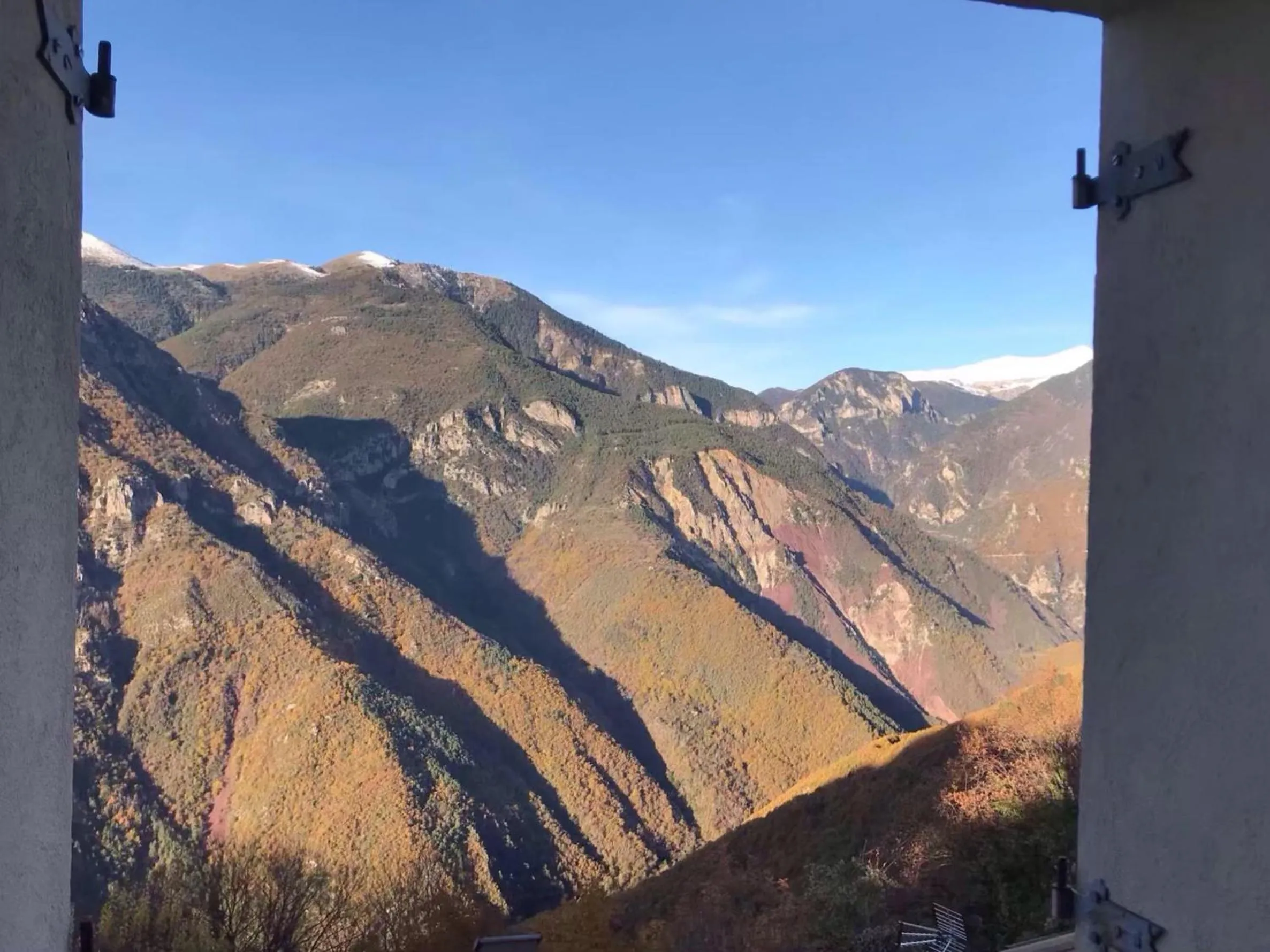 View (from property/room) in Hostellerie de Rimplas