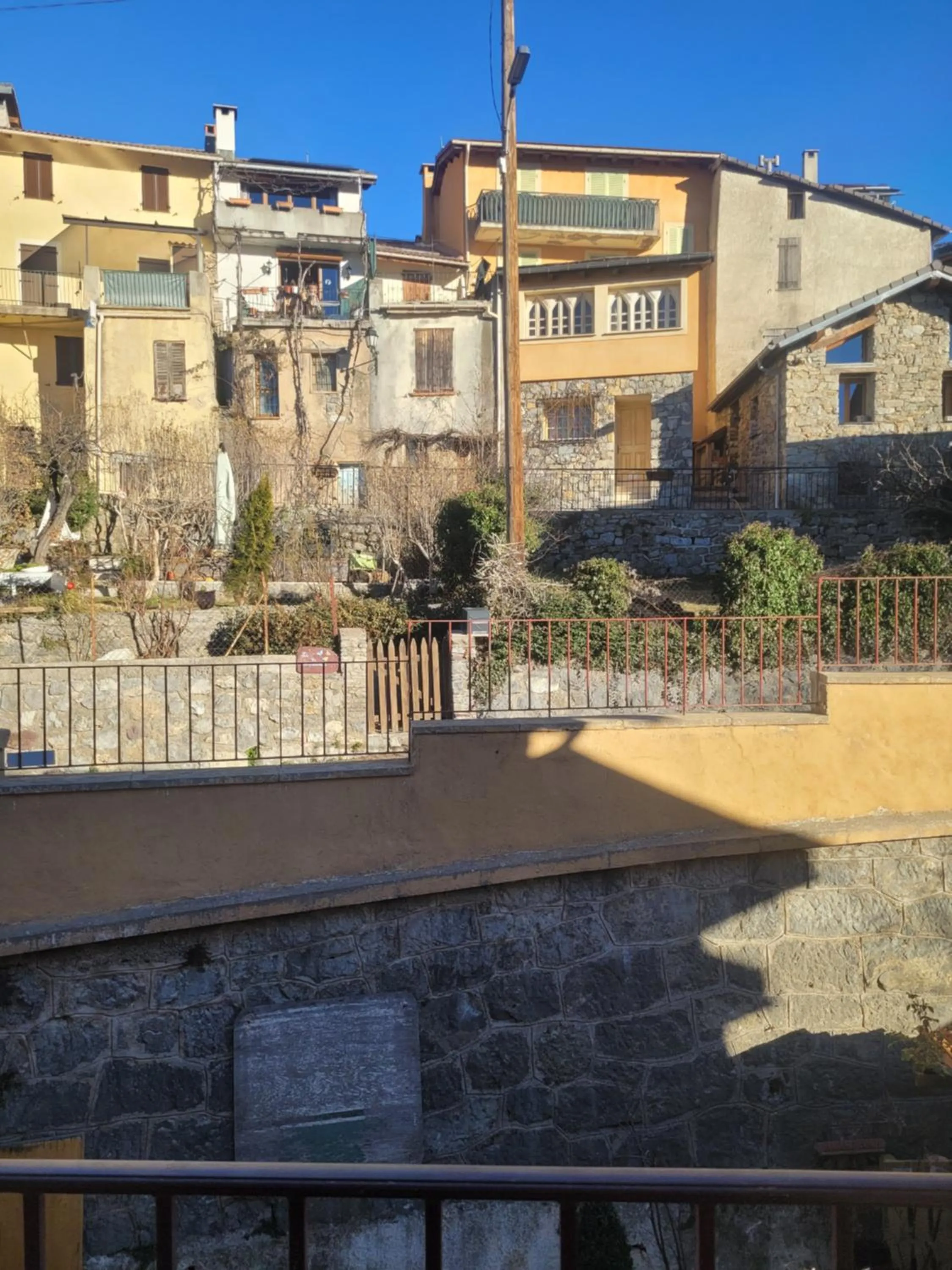 Balcony/Terrace in Hostellerie de Rimplas