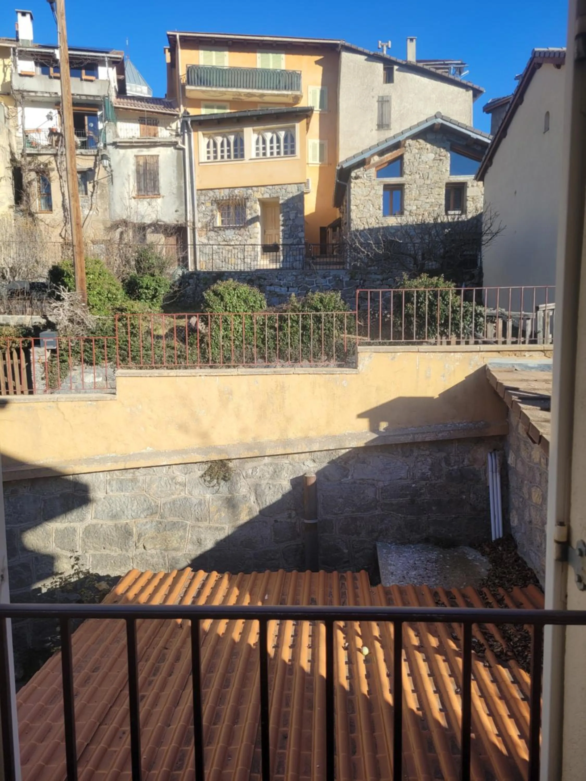 View (from property/room) in Hostellerie de Rimplas