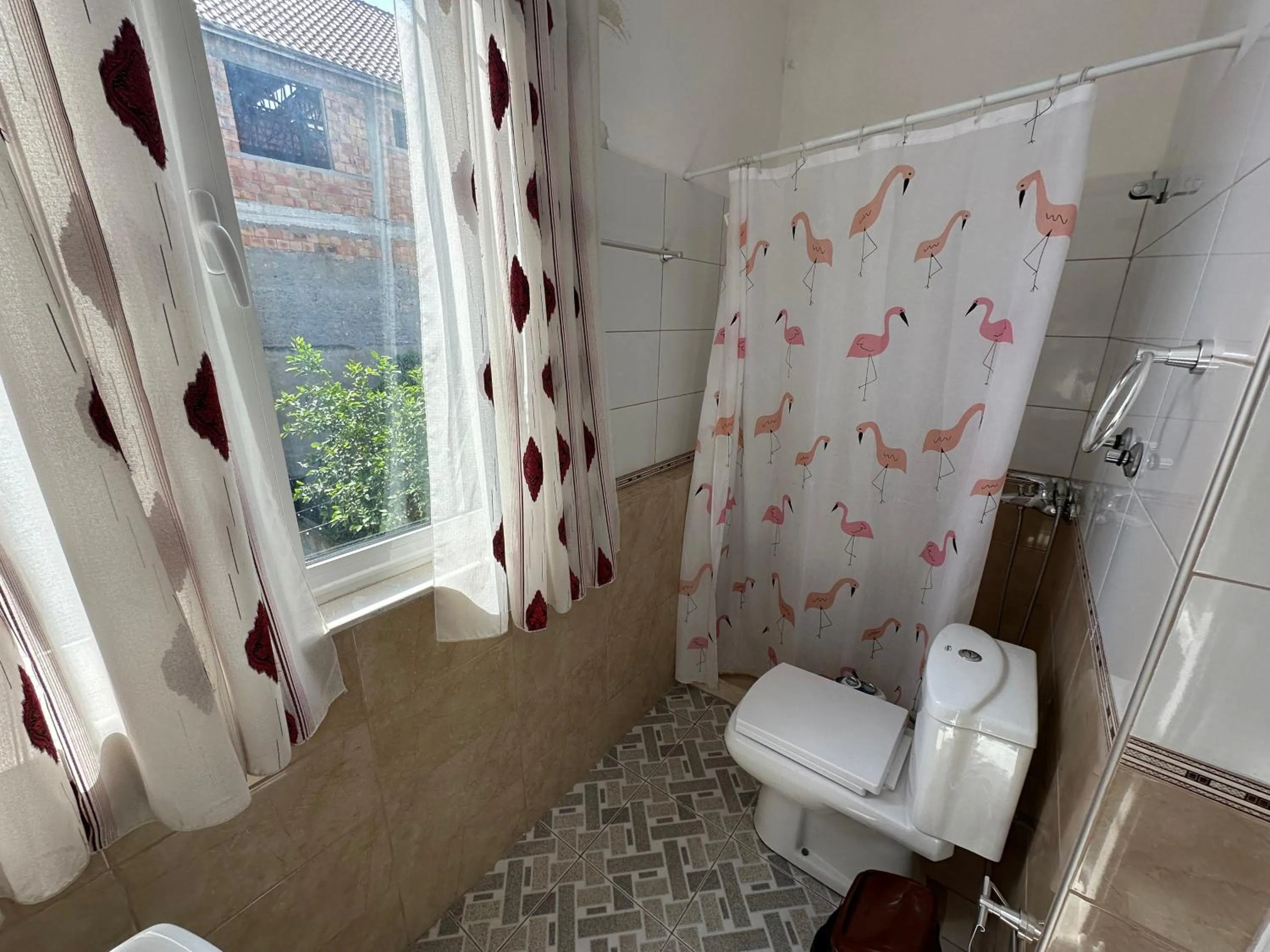 Shower in Chicago hotel